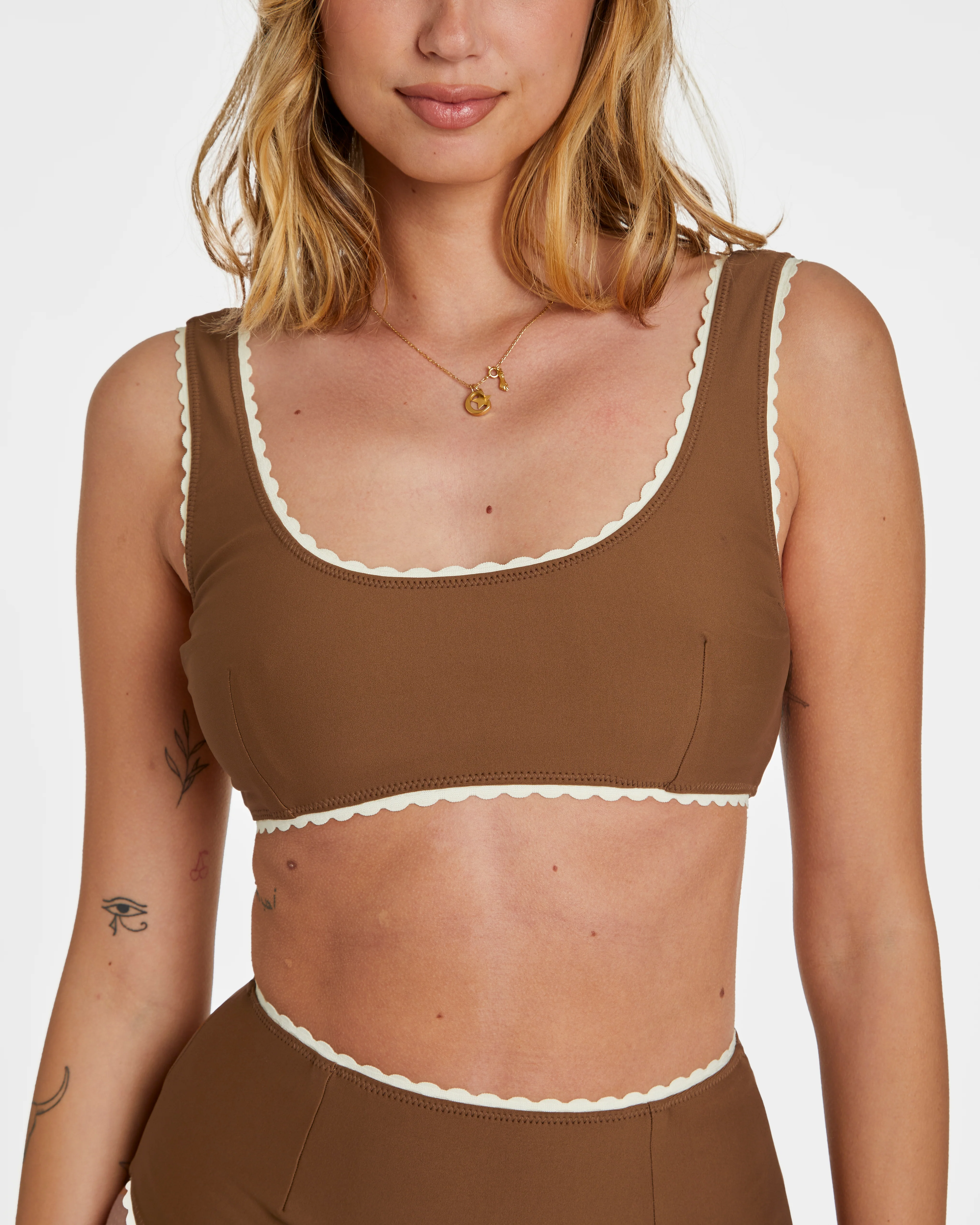 Polka Dot Bikini (Brown) - Image 11