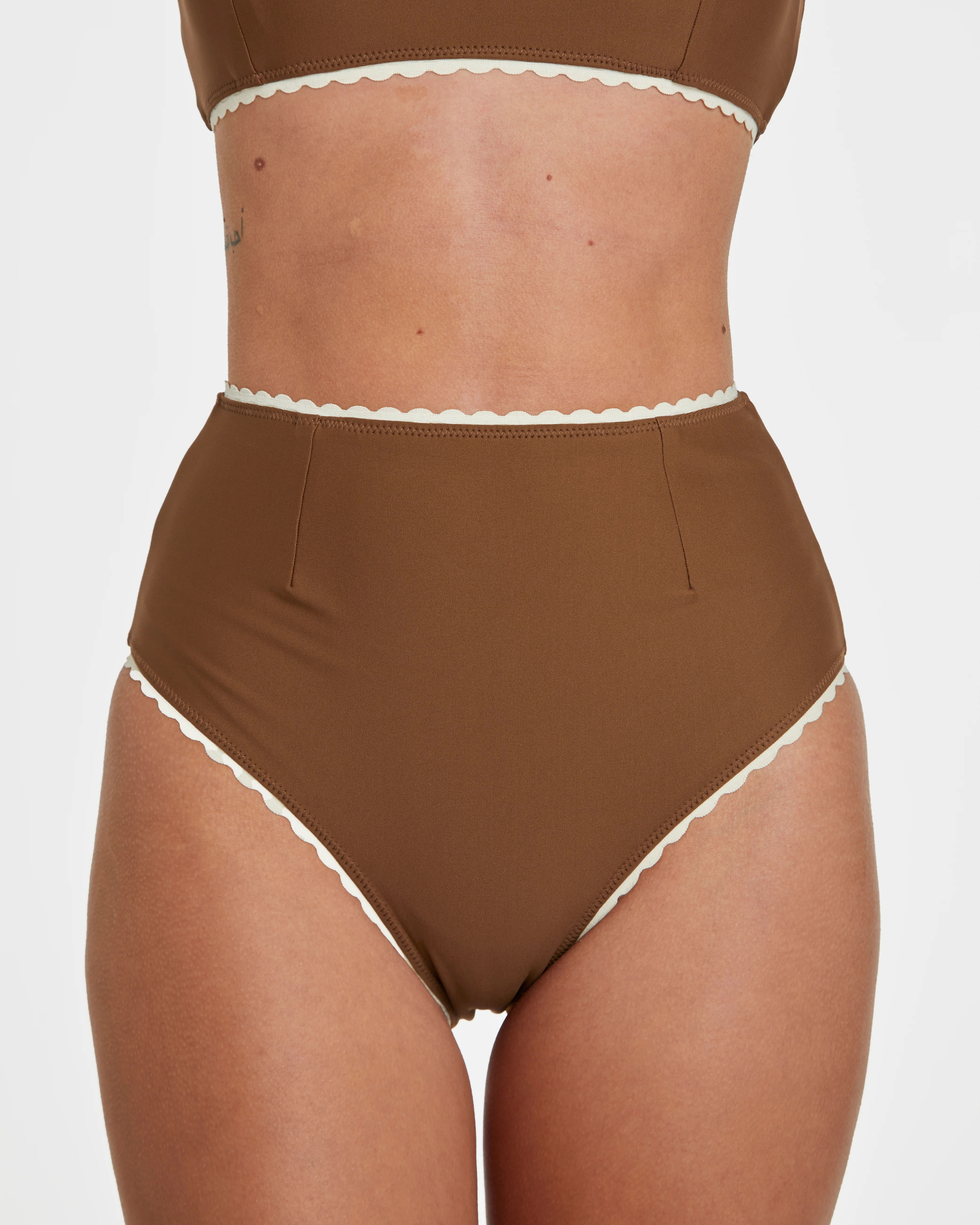 Polka Dot Bikini (Brown) - Image 12