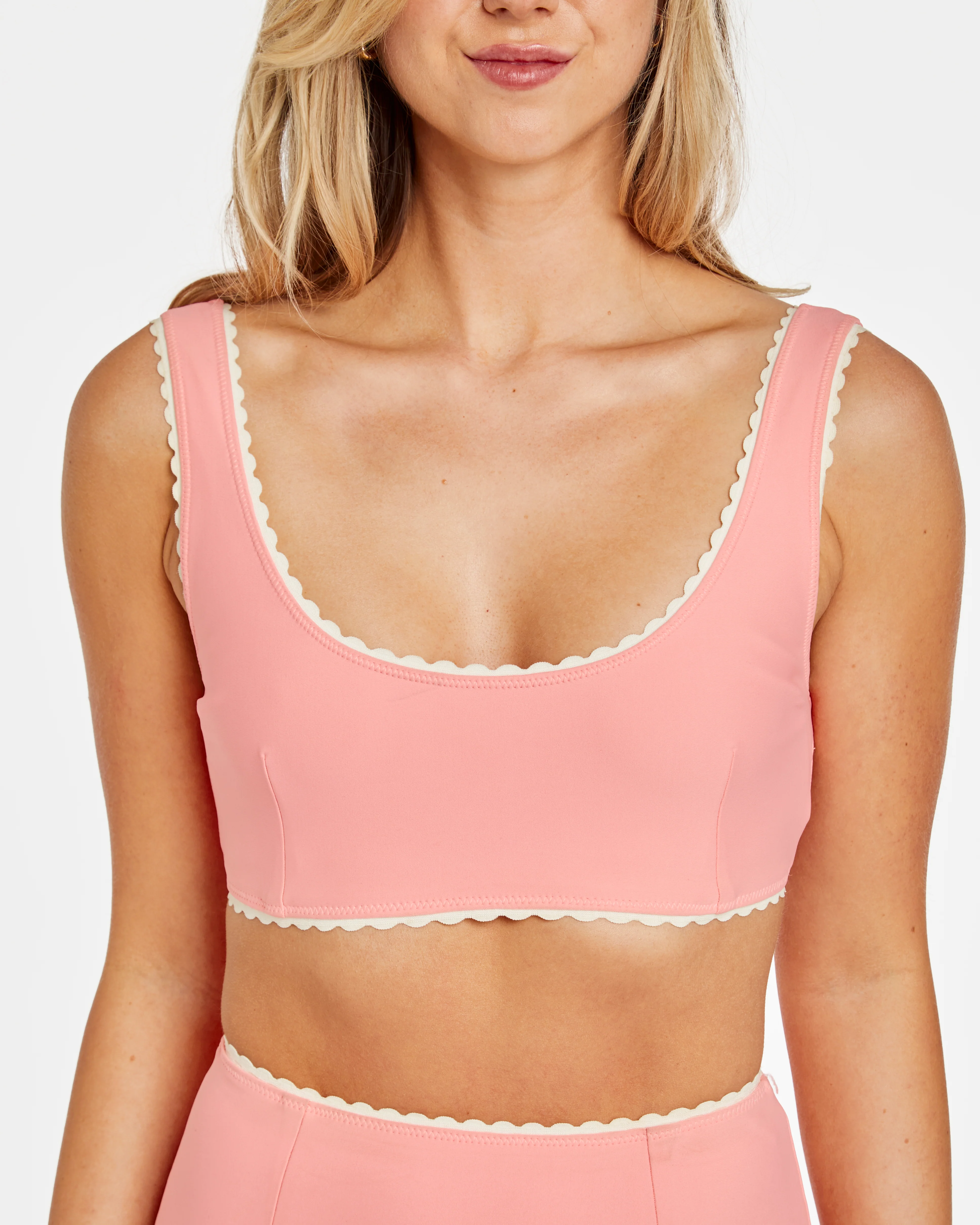 Cabana Stripe Bikini (Pink) - Image 9