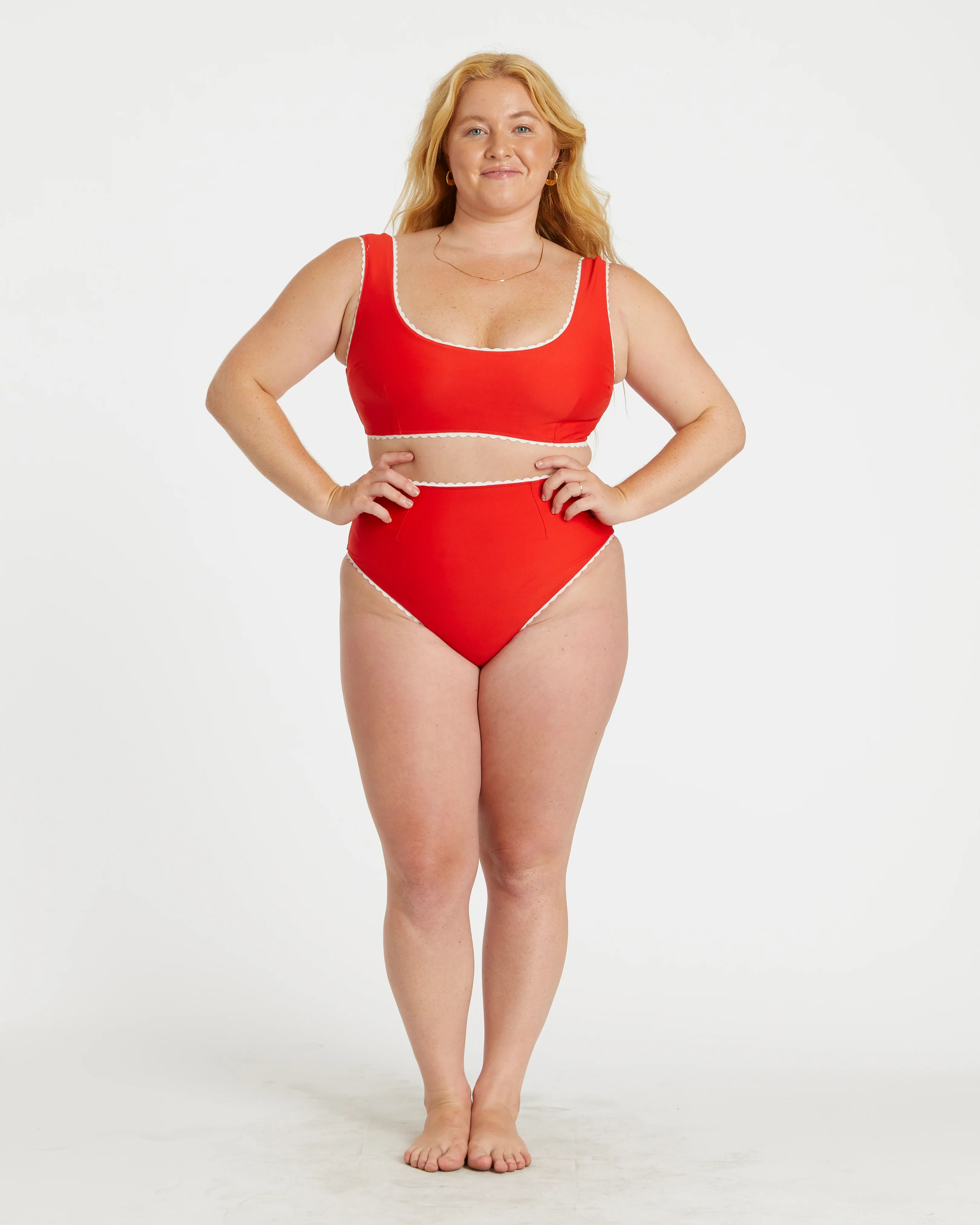 Gingham Bikini (Red) - Image 17