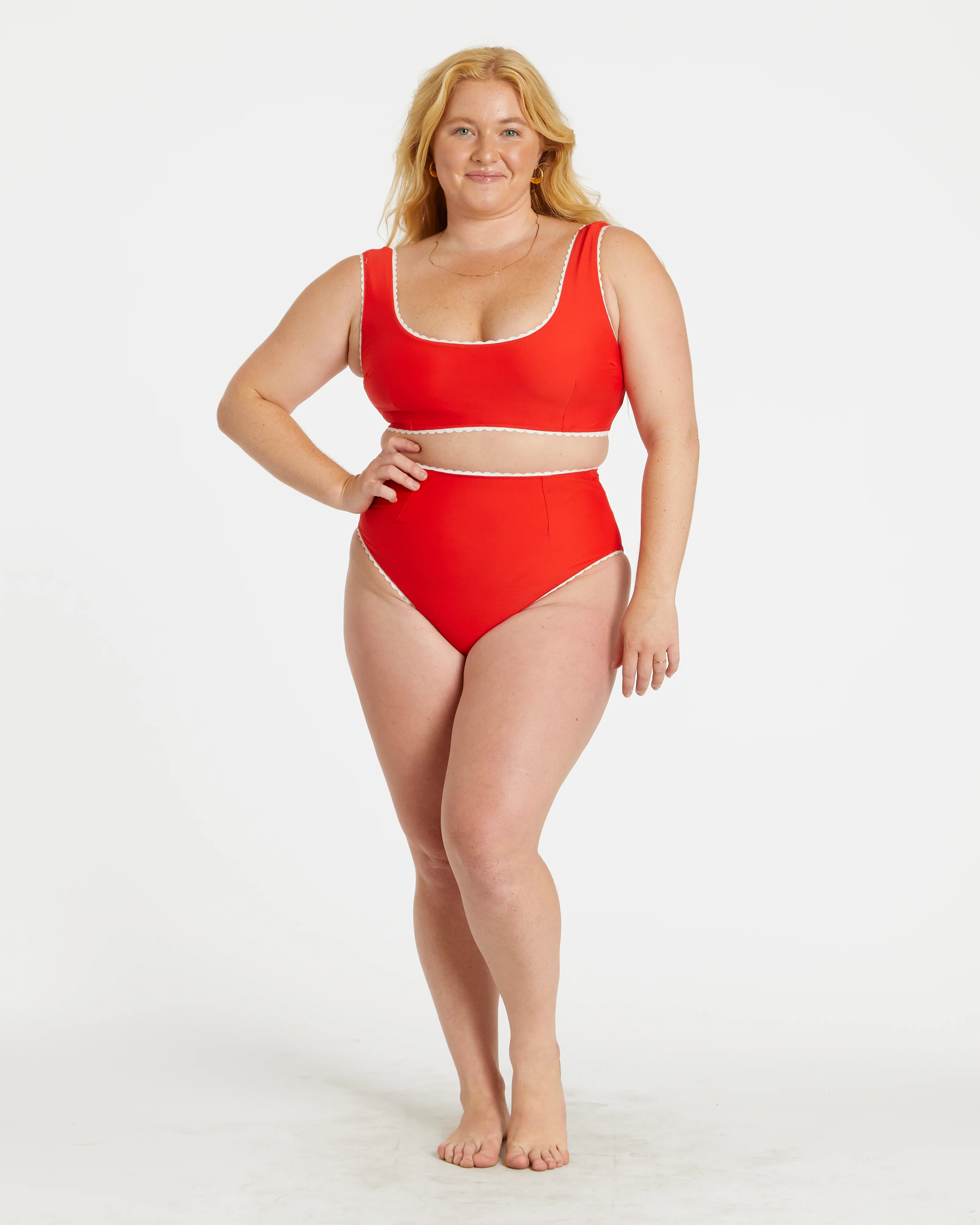 Gingham Bikini (Red) - Image 19