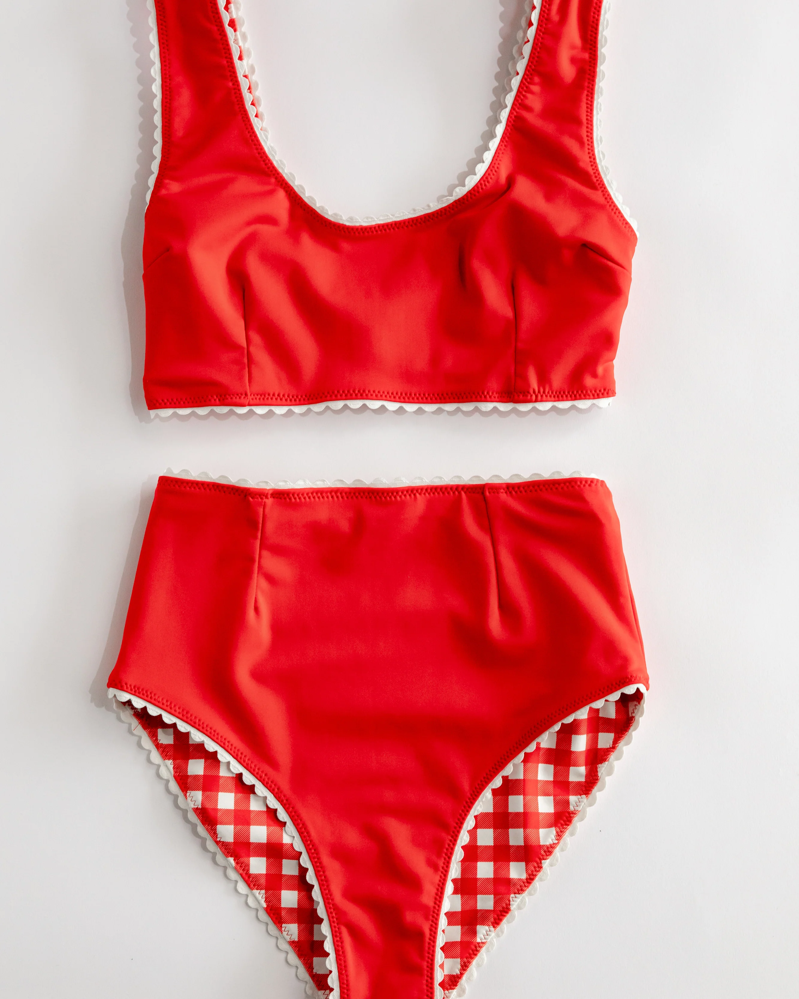 Gingham Bikini (Red) - Image 24