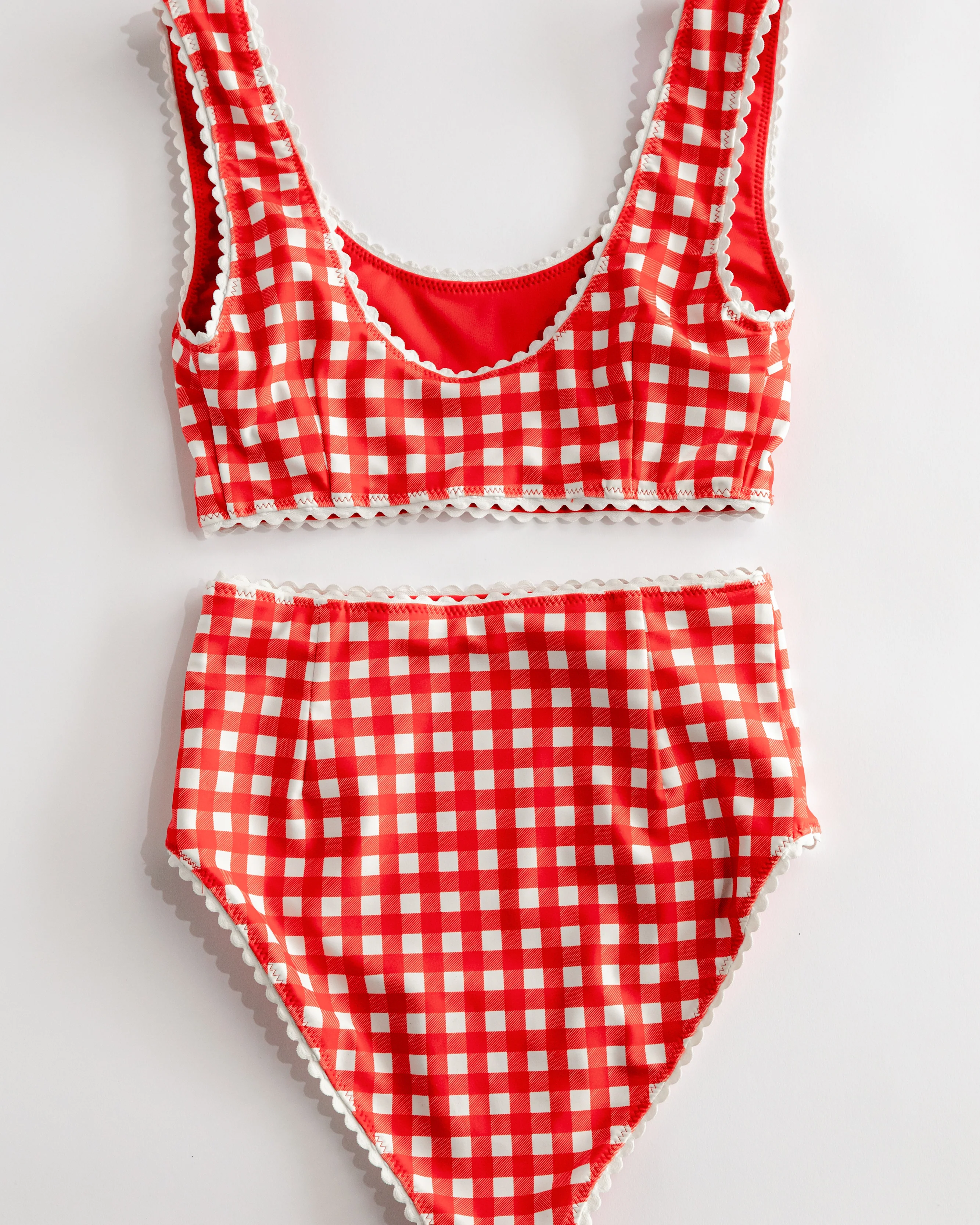 Gingham Bikini (Red) - Image 25