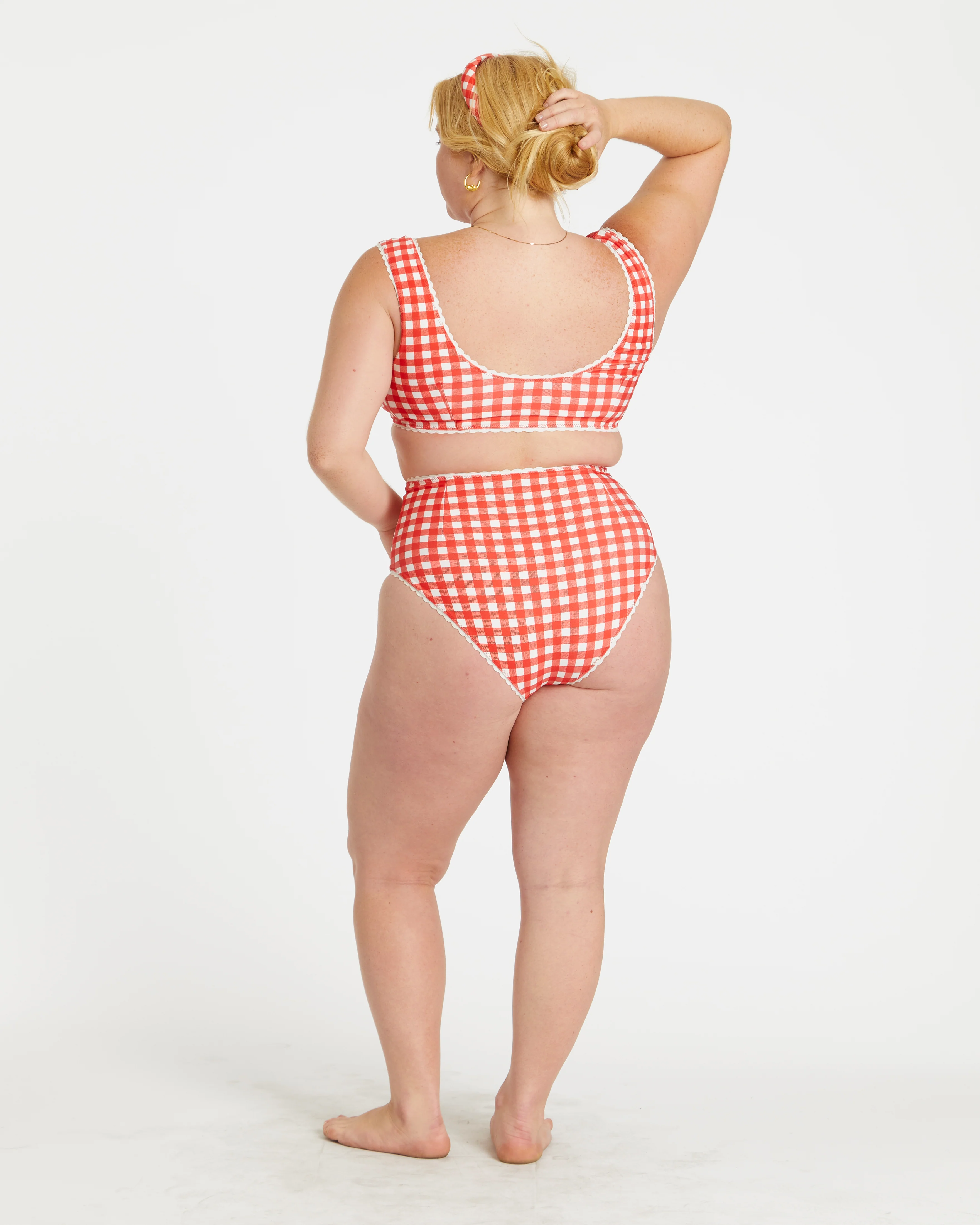 Gingham Bikini (Red) - Image 3