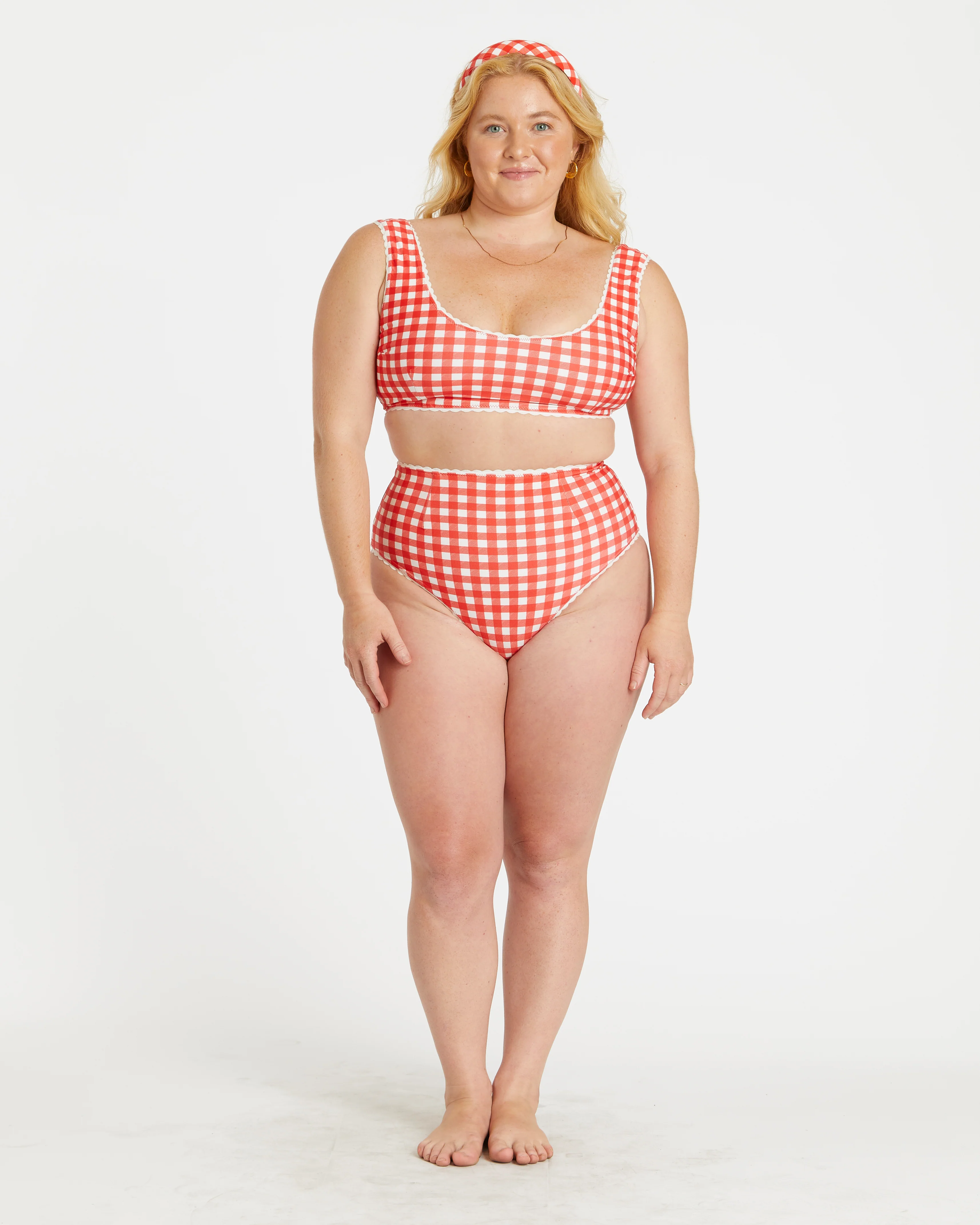 Gingham Bikini (Red) - Image 4