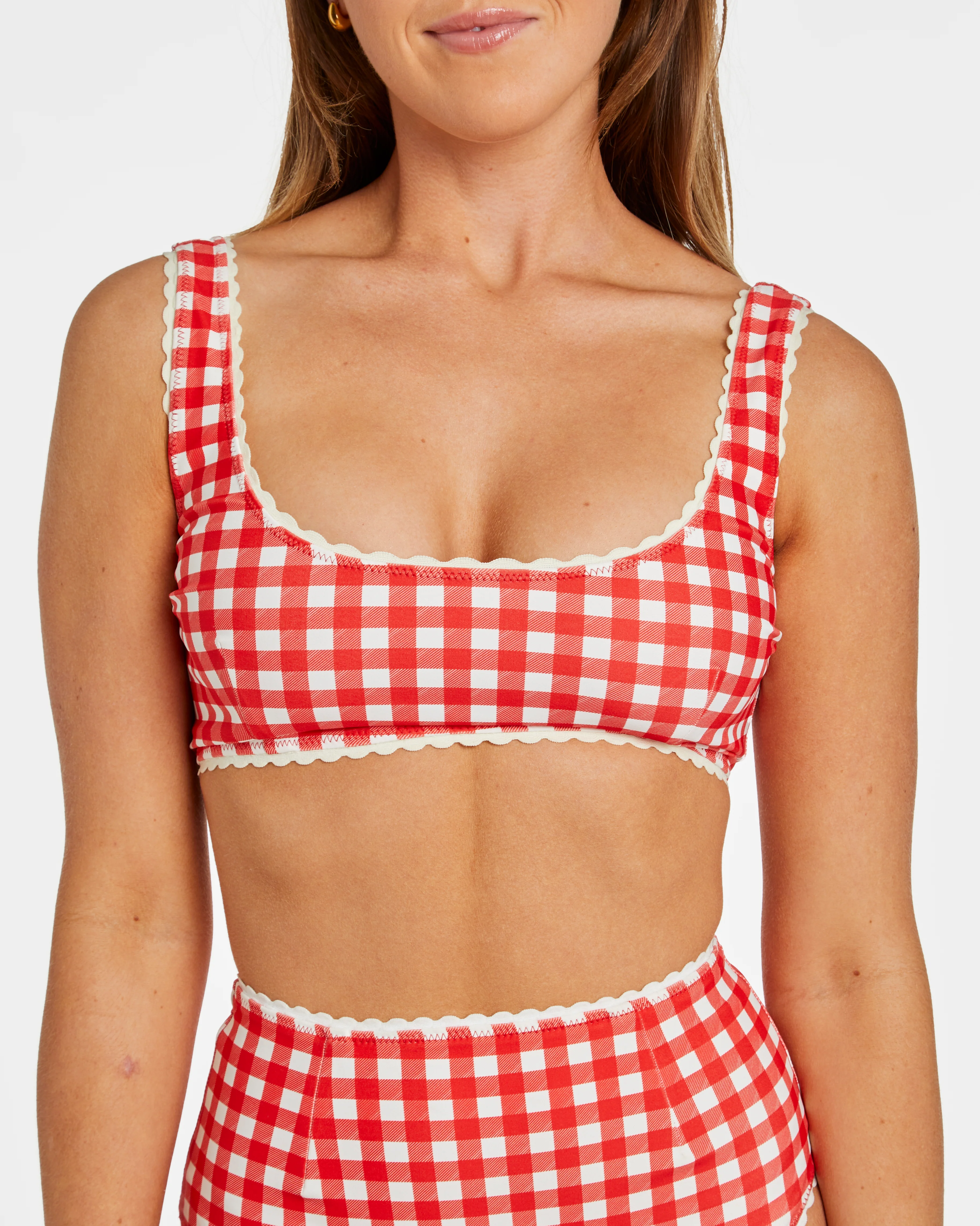 Gingham Bikini (Red) - Image 7