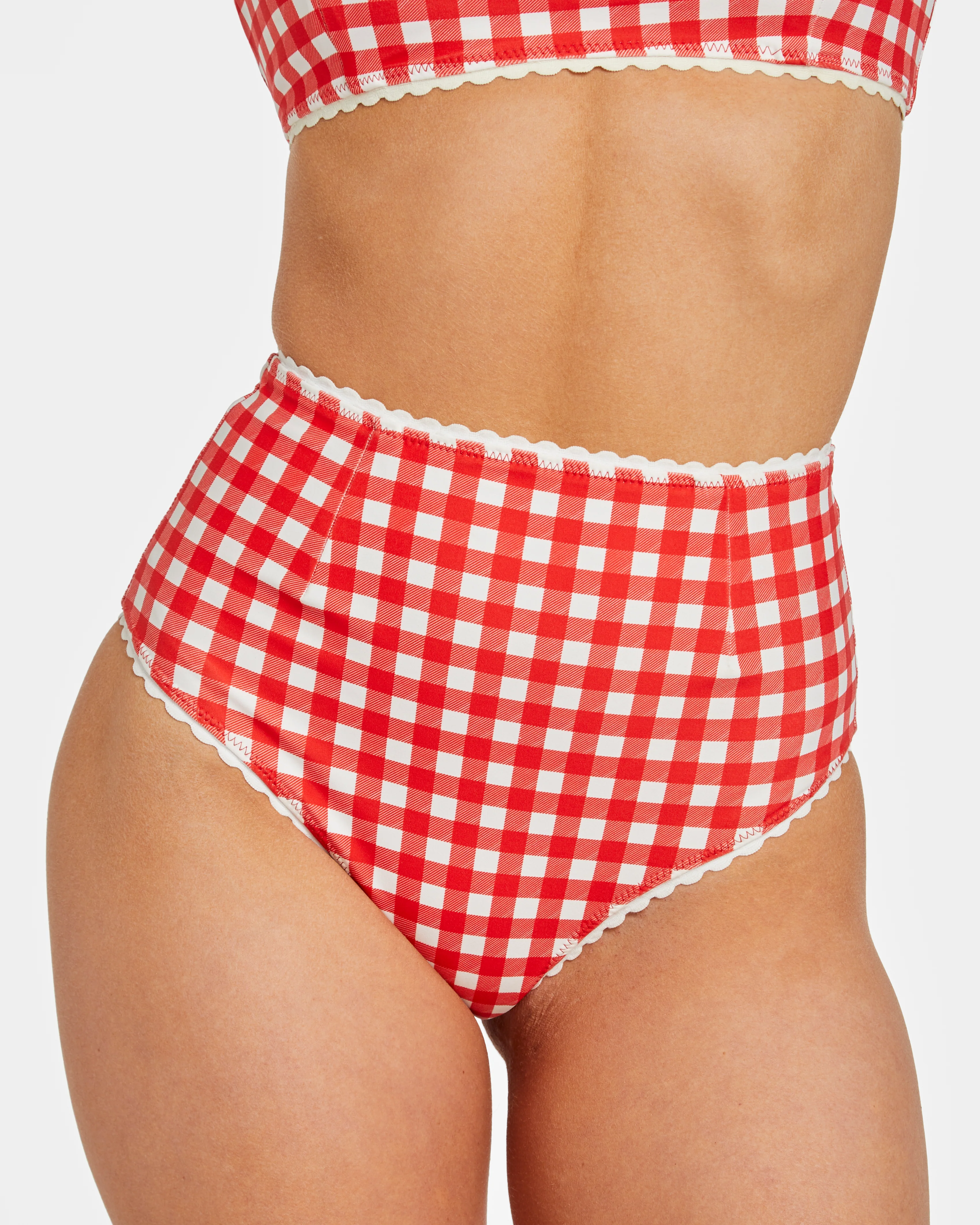 Gingham Bikini (Red) - Image 8
