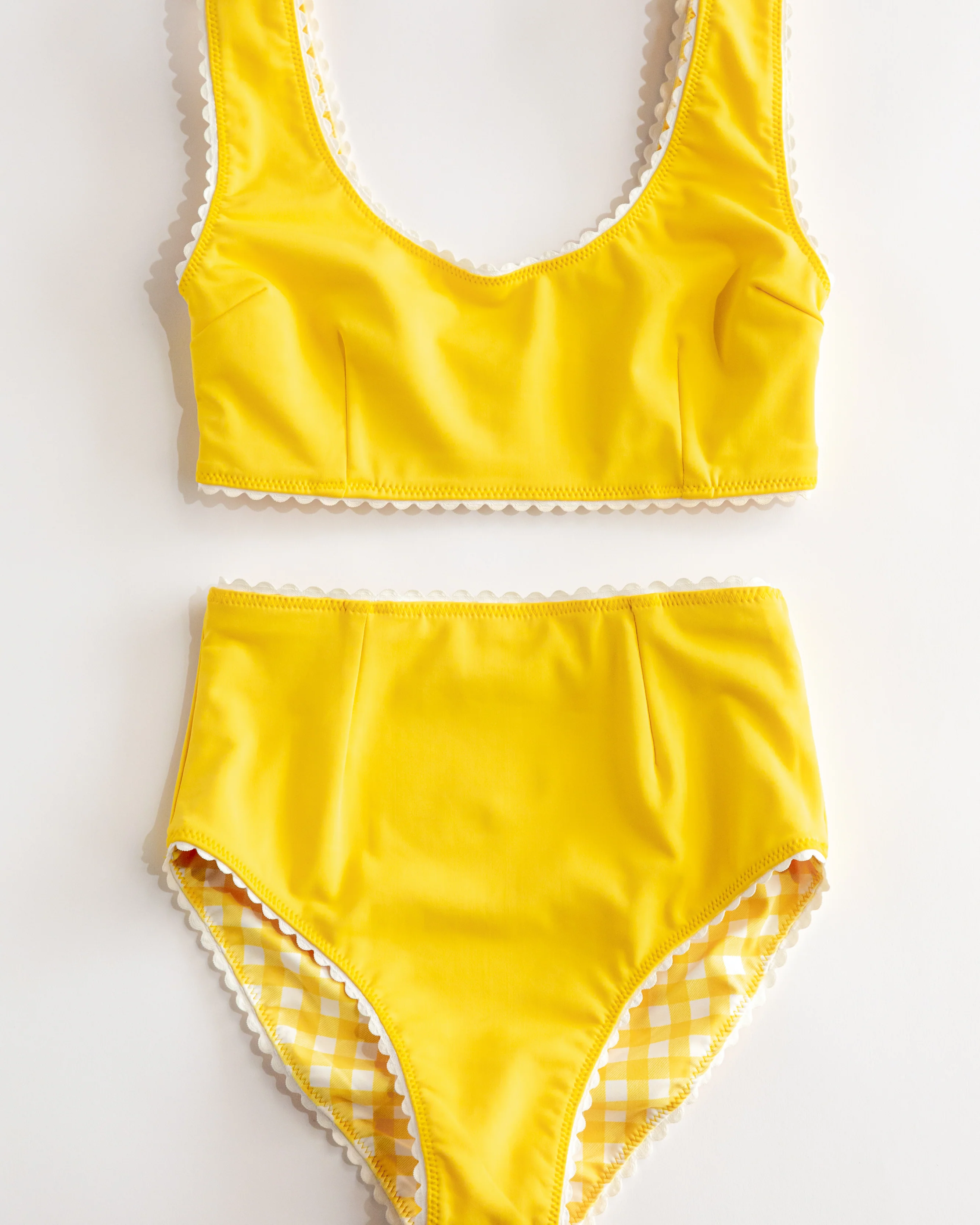Gingham Bikini (Yellow) - Image 11
