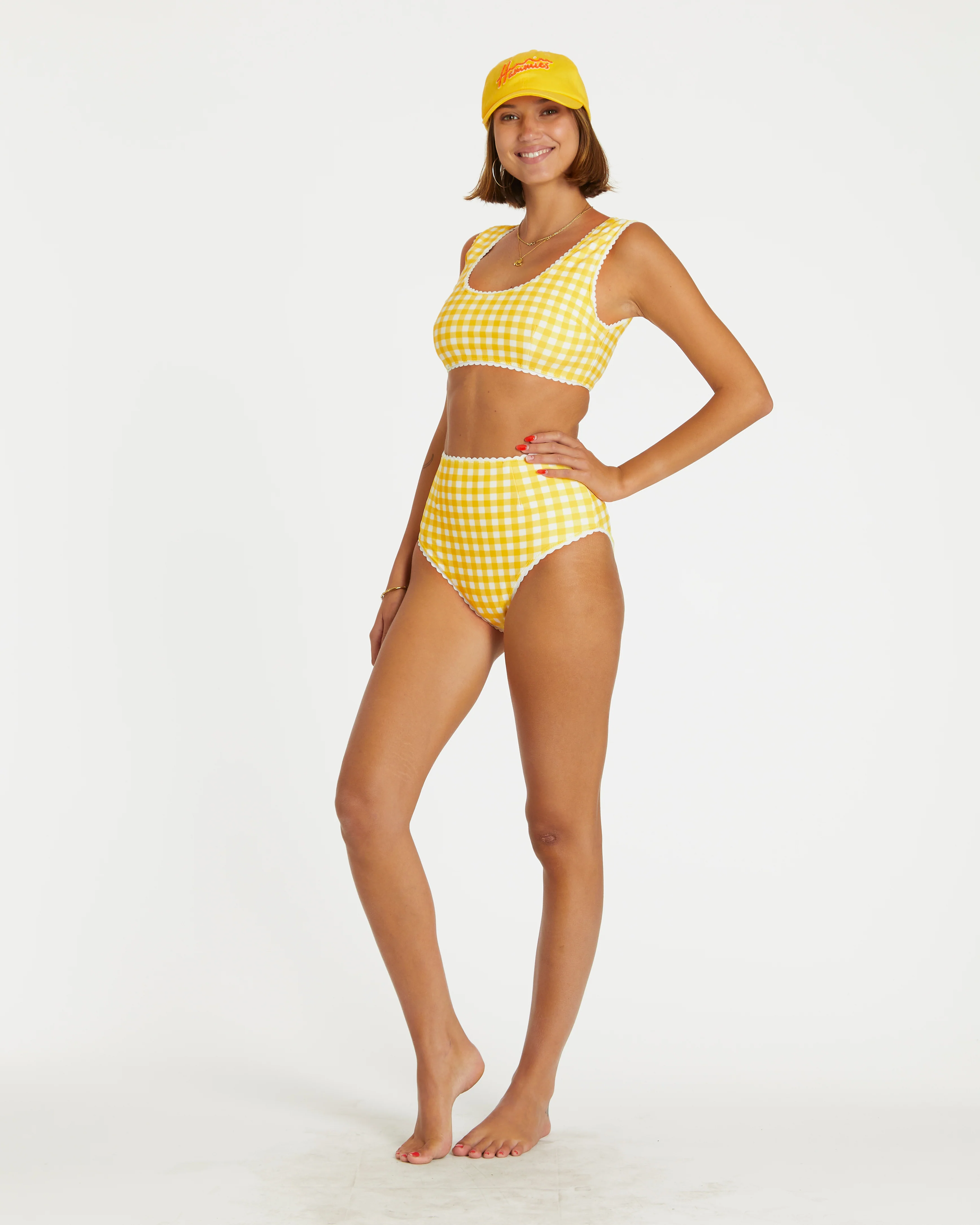 Gingham Bikini (Yellow) - Image 5