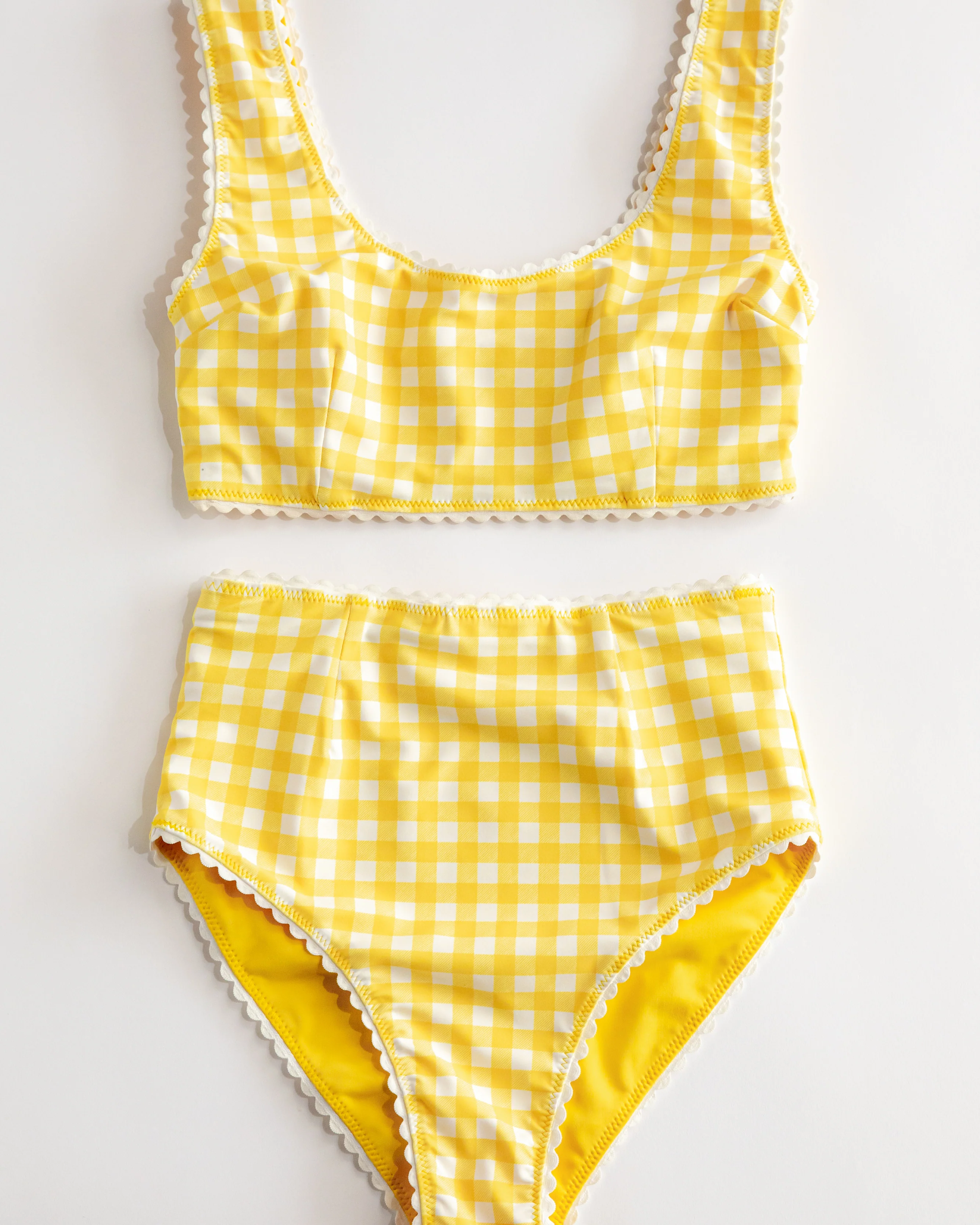 Gingham Bikini (Yellow) - Image 8