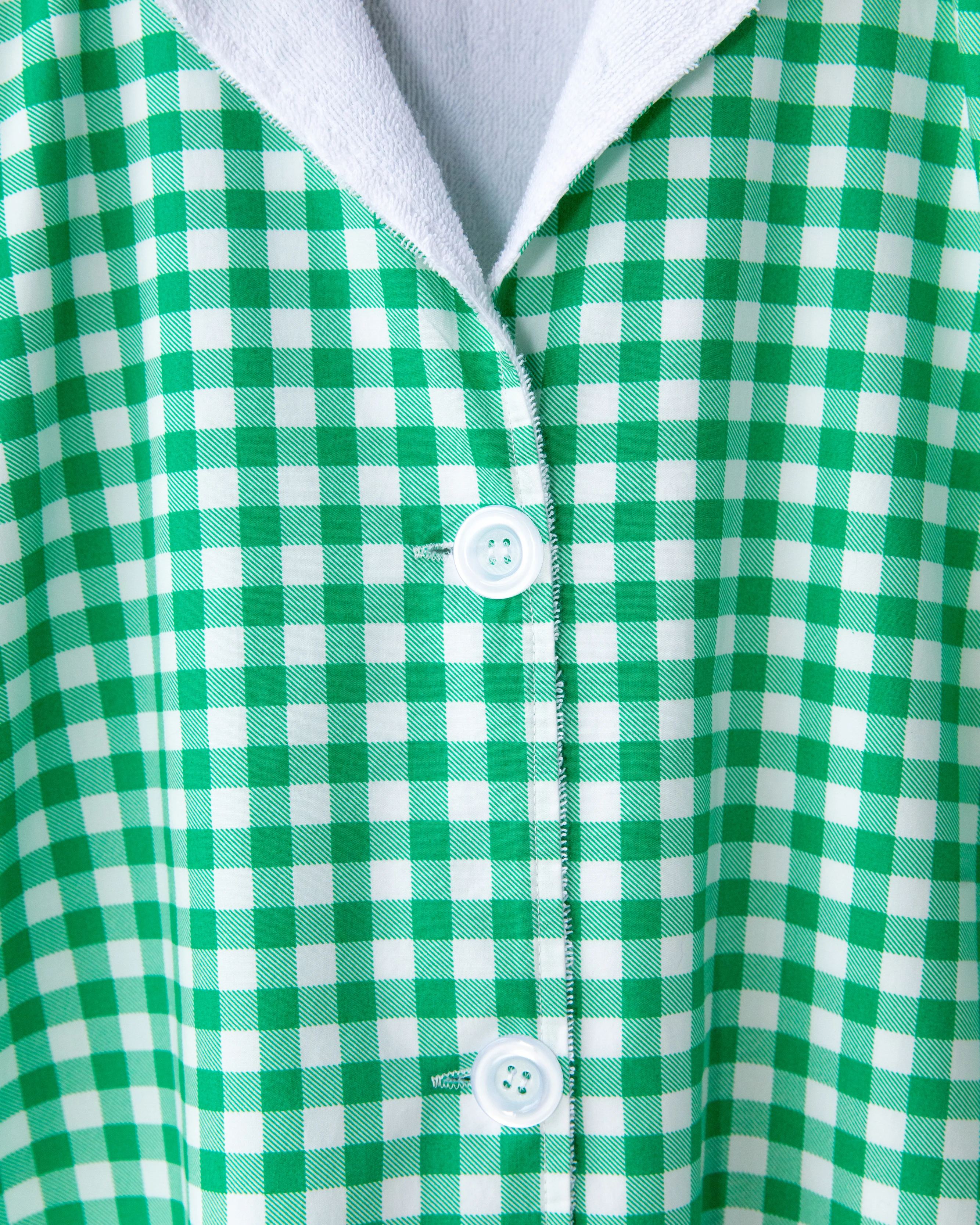 Gingham Cabana Shirt (Green) - Image 6