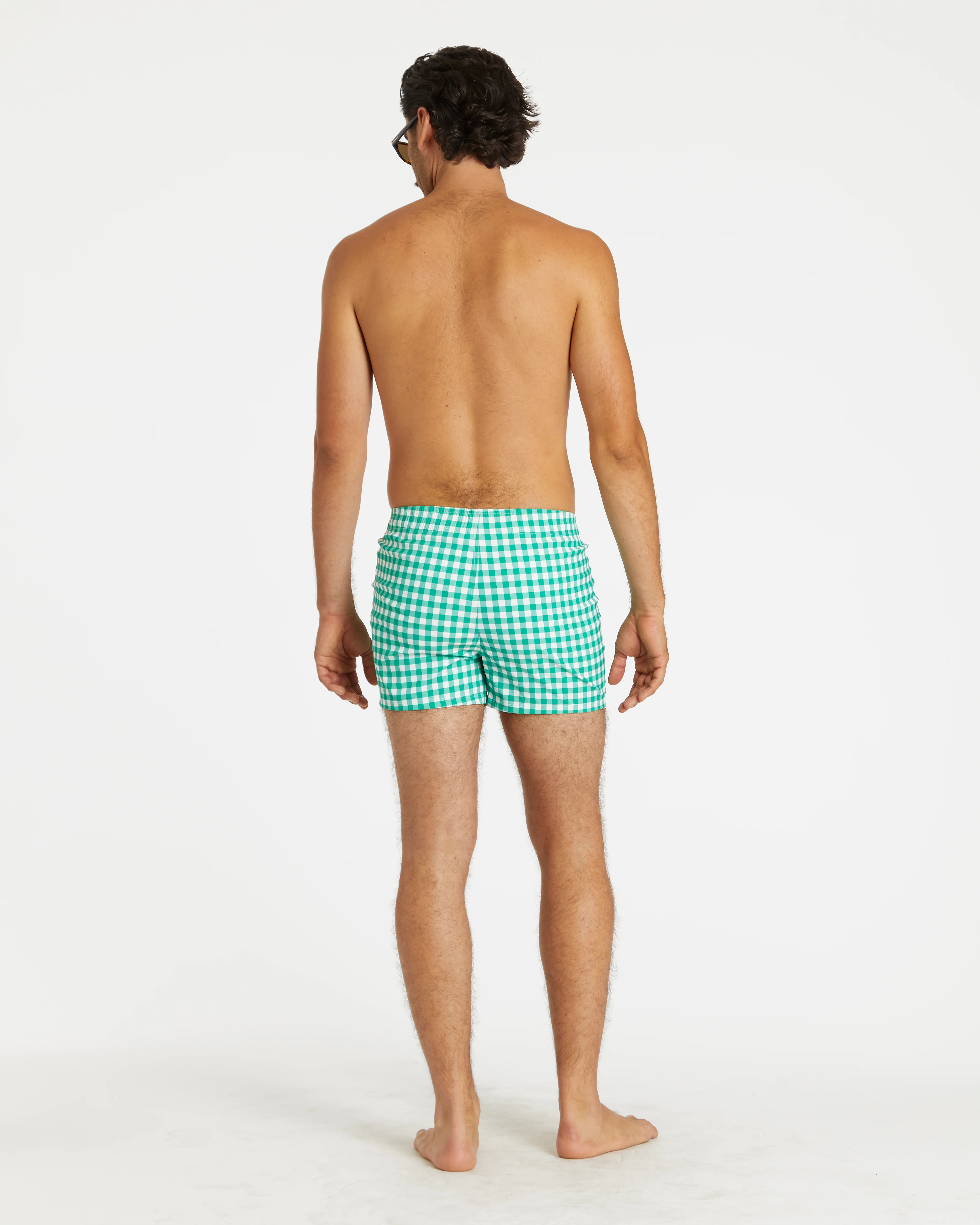 Gingham Cabana Trunk (Green) - Image 3
