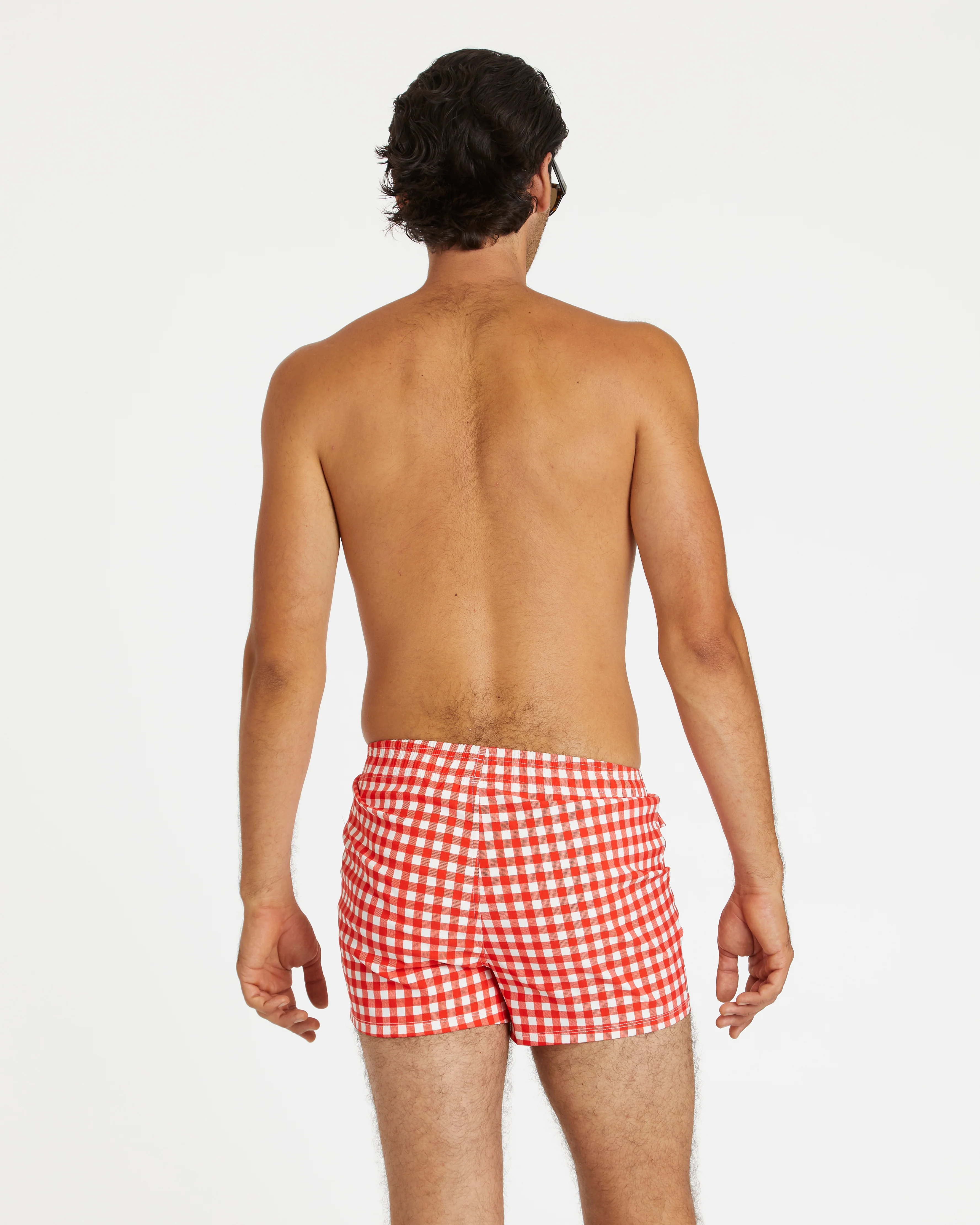 Gingham Cabana Trunk (Red) - Image 3
