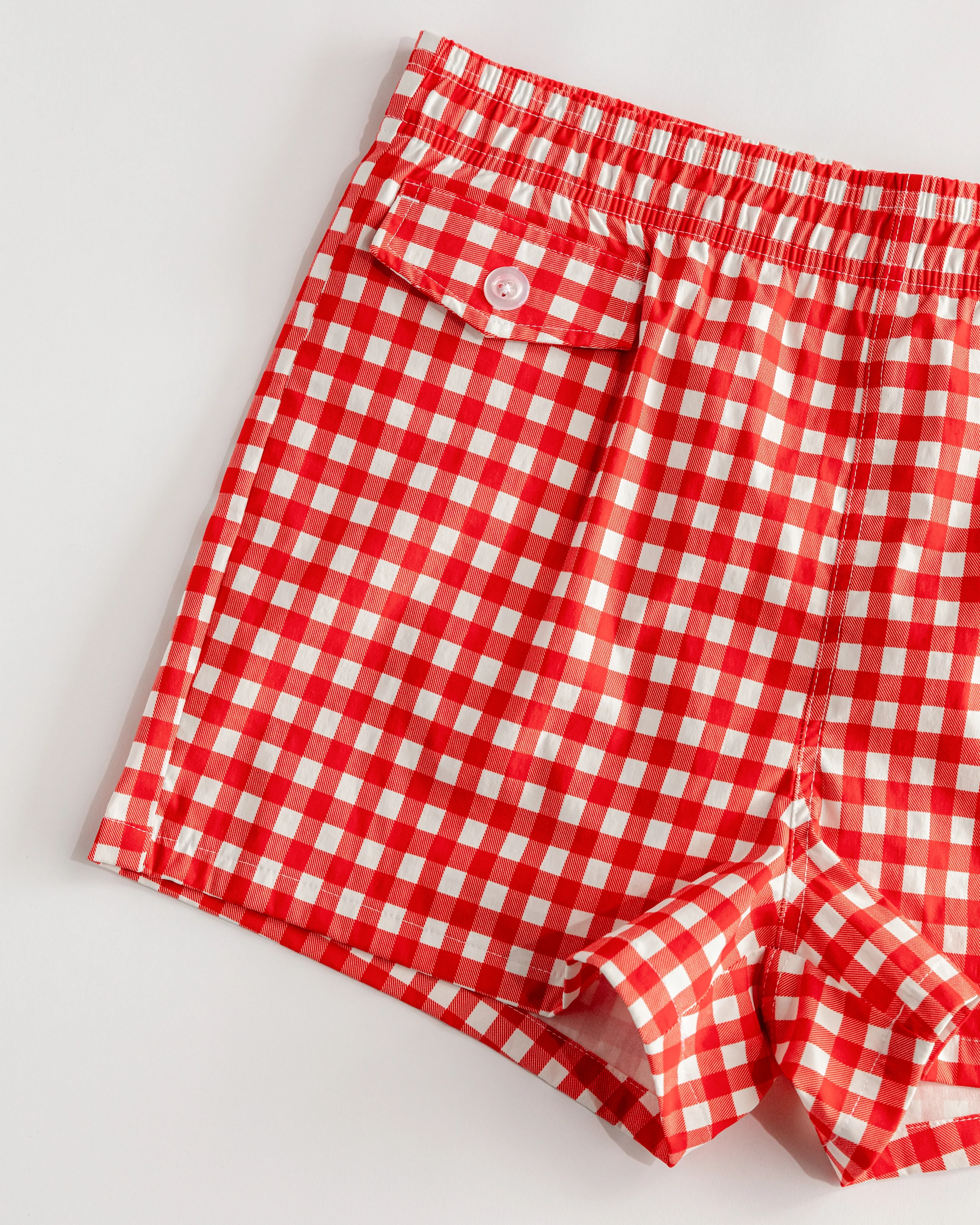 Gingham Cabana Trunk (Red) - Image 7