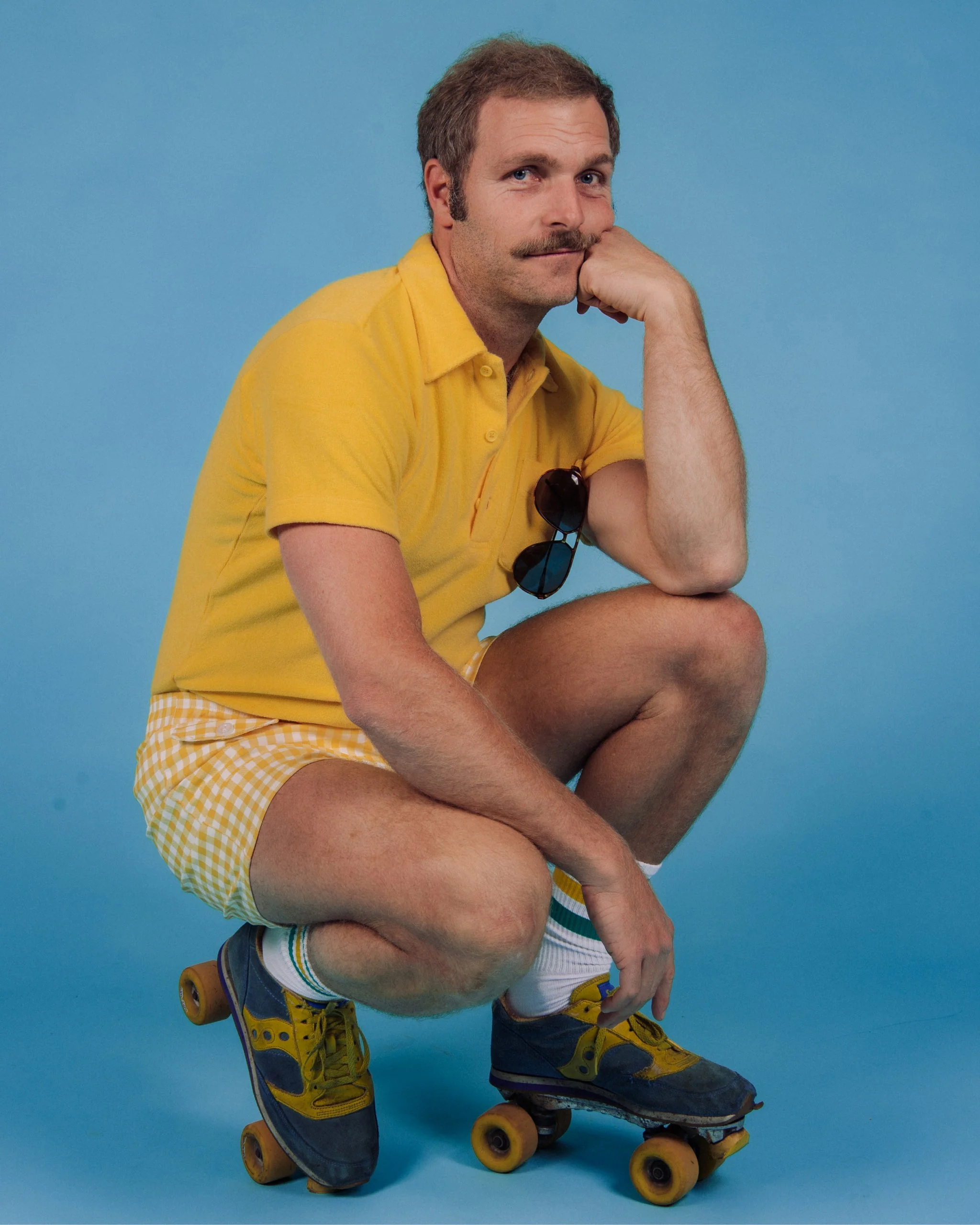 Gingham Cabana Trunk (Yellow) - Image 13