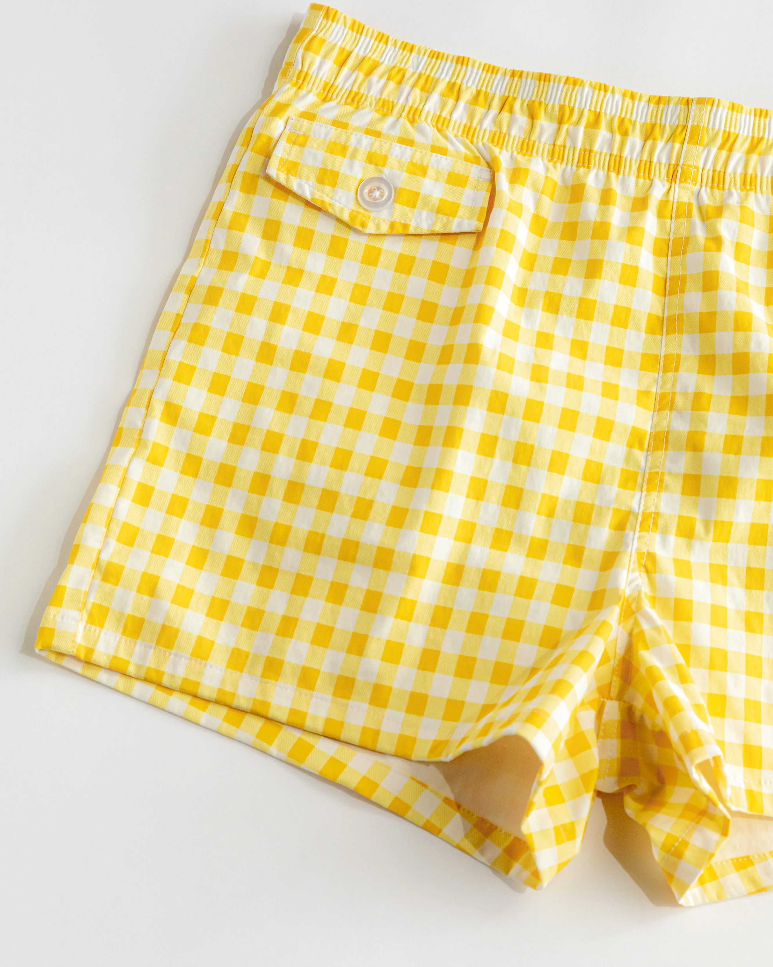 Gingham Cabana Trunk (Yellow) - Image 8