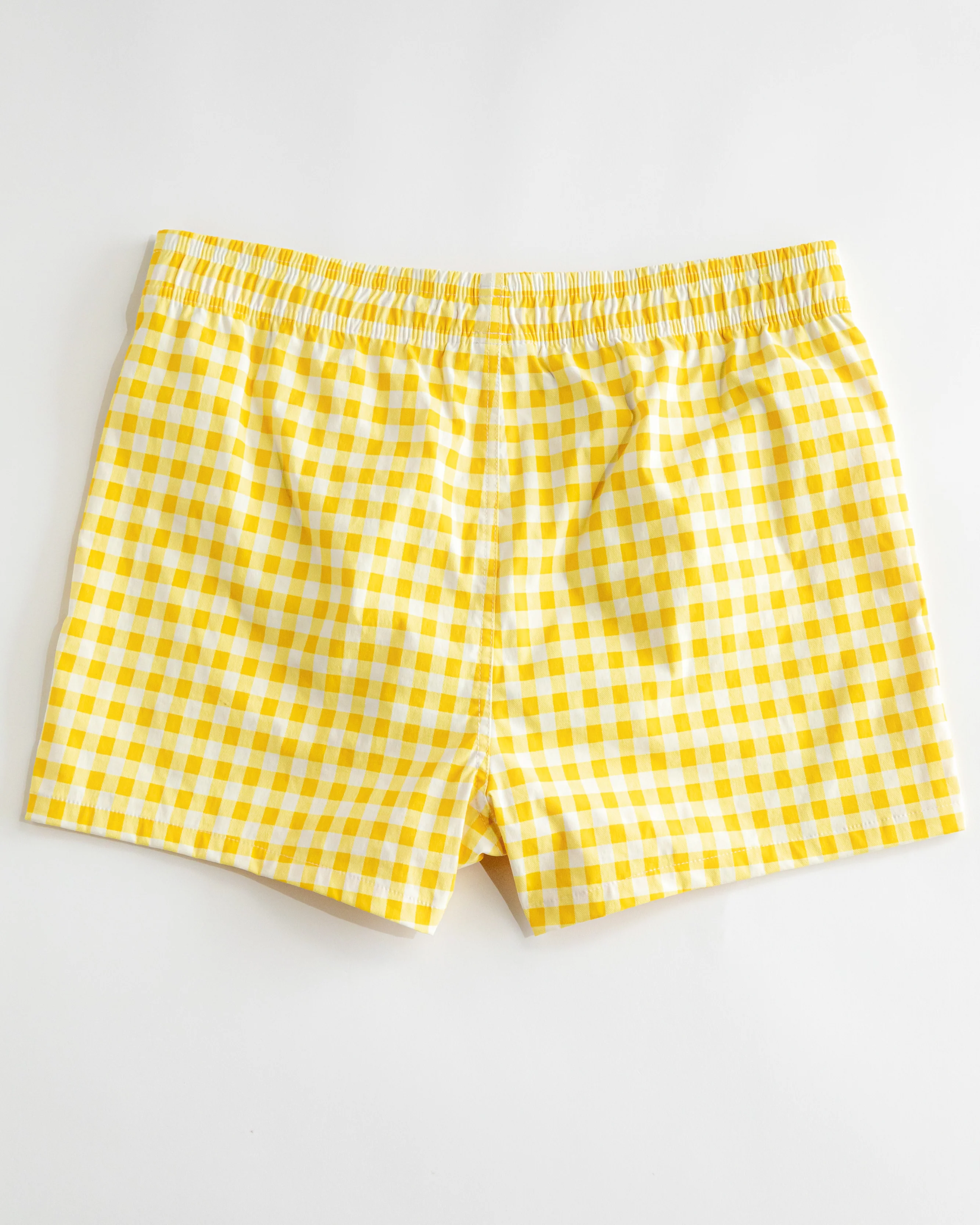 Gingham Cabana Trunk (Yellow) - Image 9