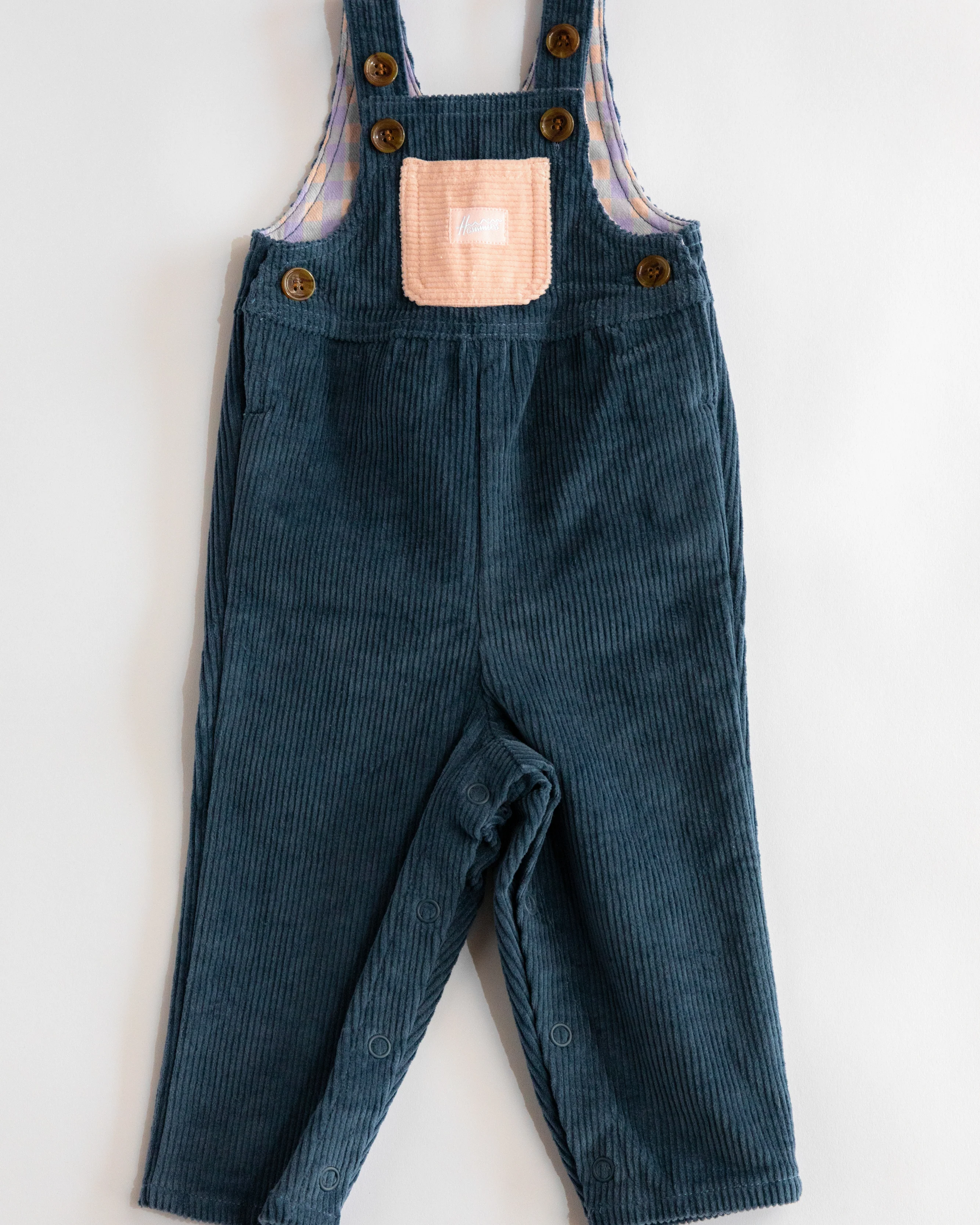 Kid's Overall (Navy/Powder Pink) - Image 6