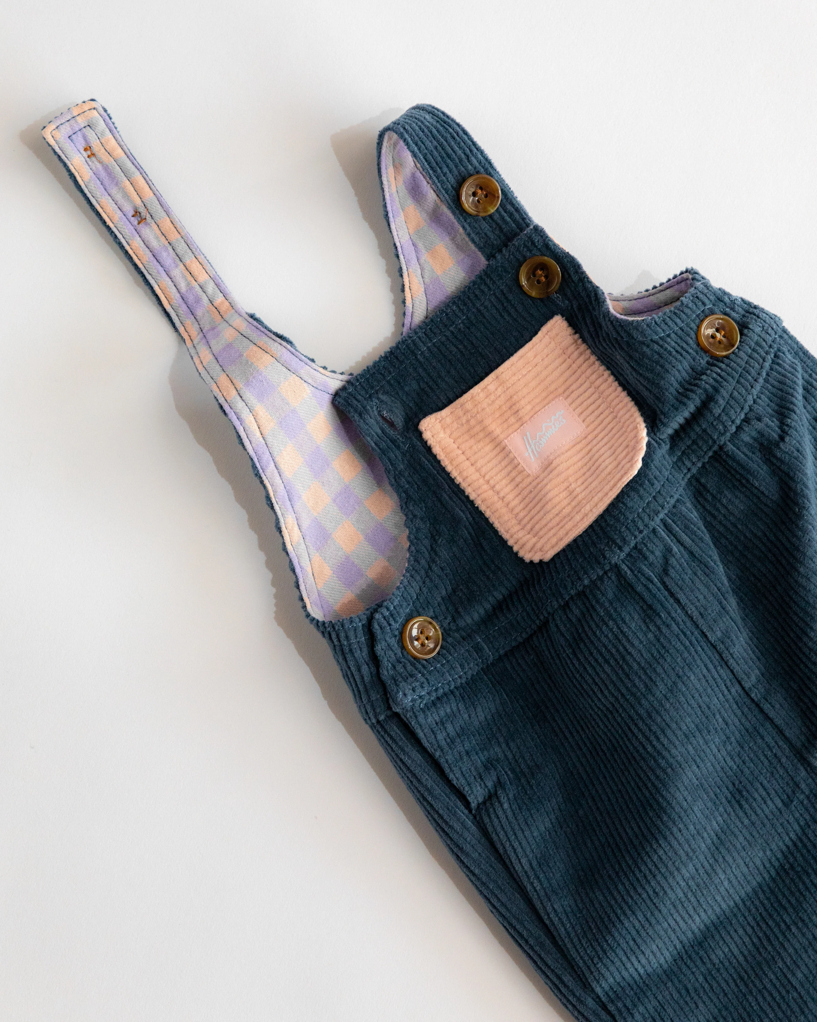 Kid's Overall (Navy/Powder Pink) - Image 8