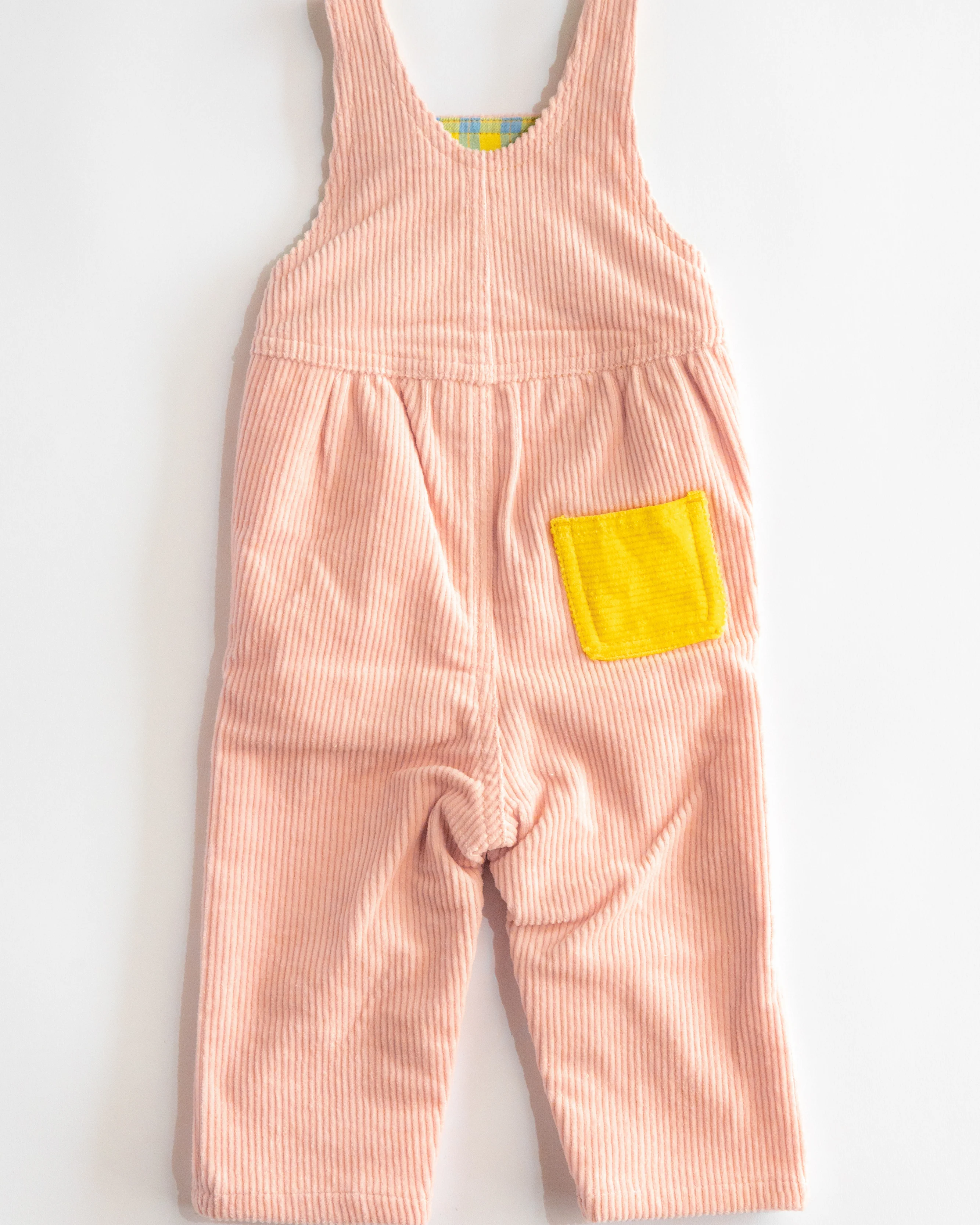 Kid's Overall (Powder Pink/Yellow) - Image 7