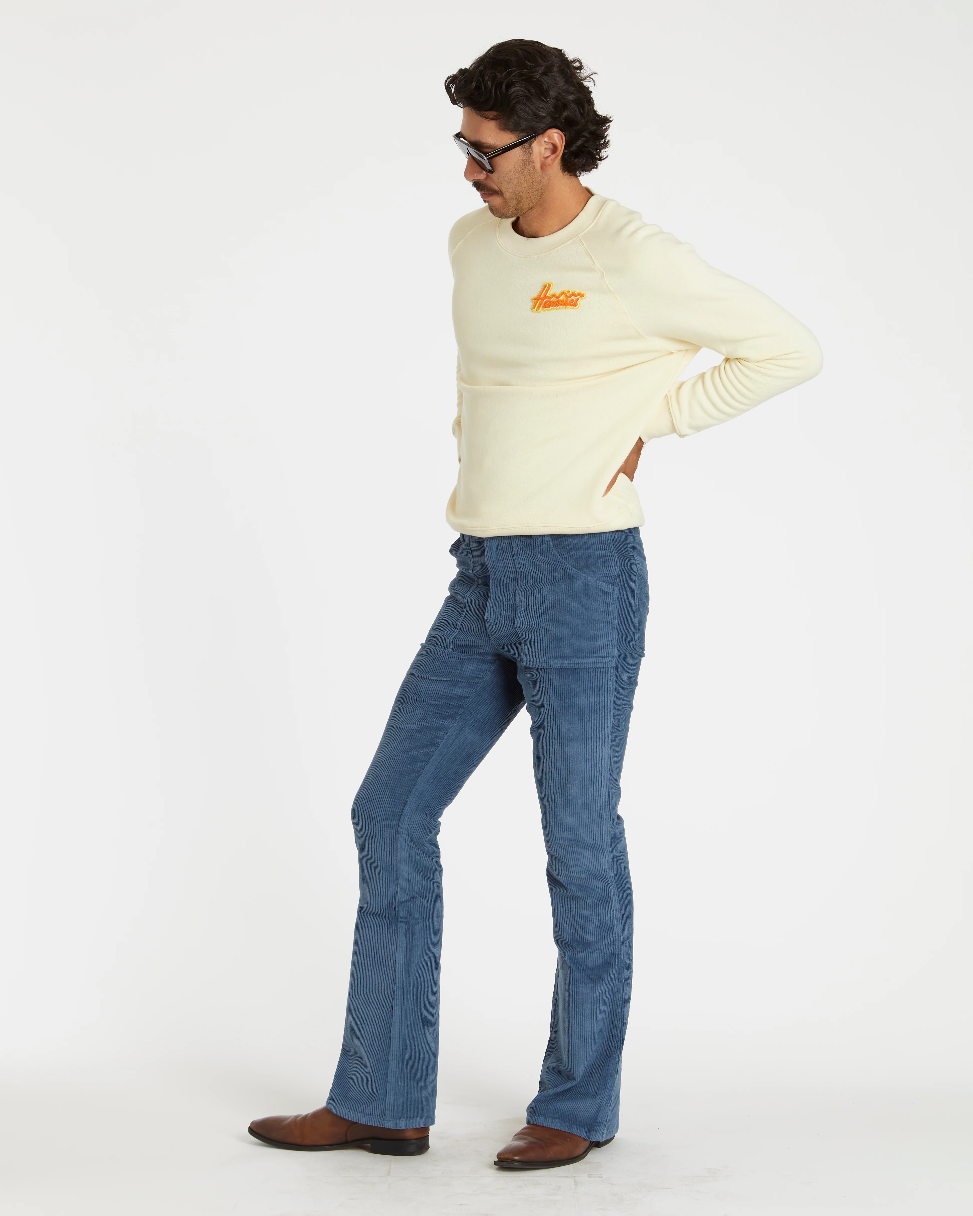Men's Bell Bottom (Navy) - Image 3