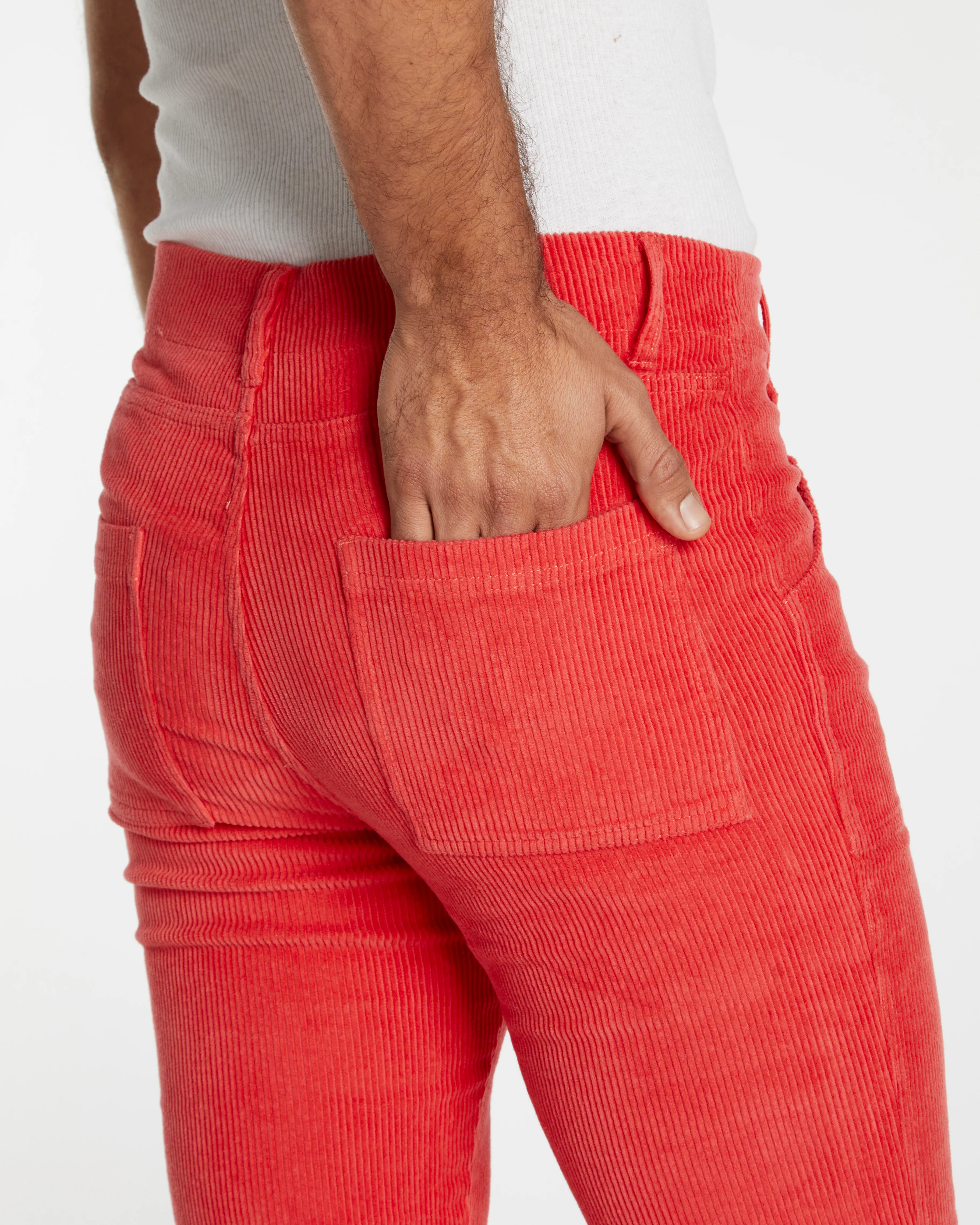 Men's Bell Bottom (Red) - Image 12