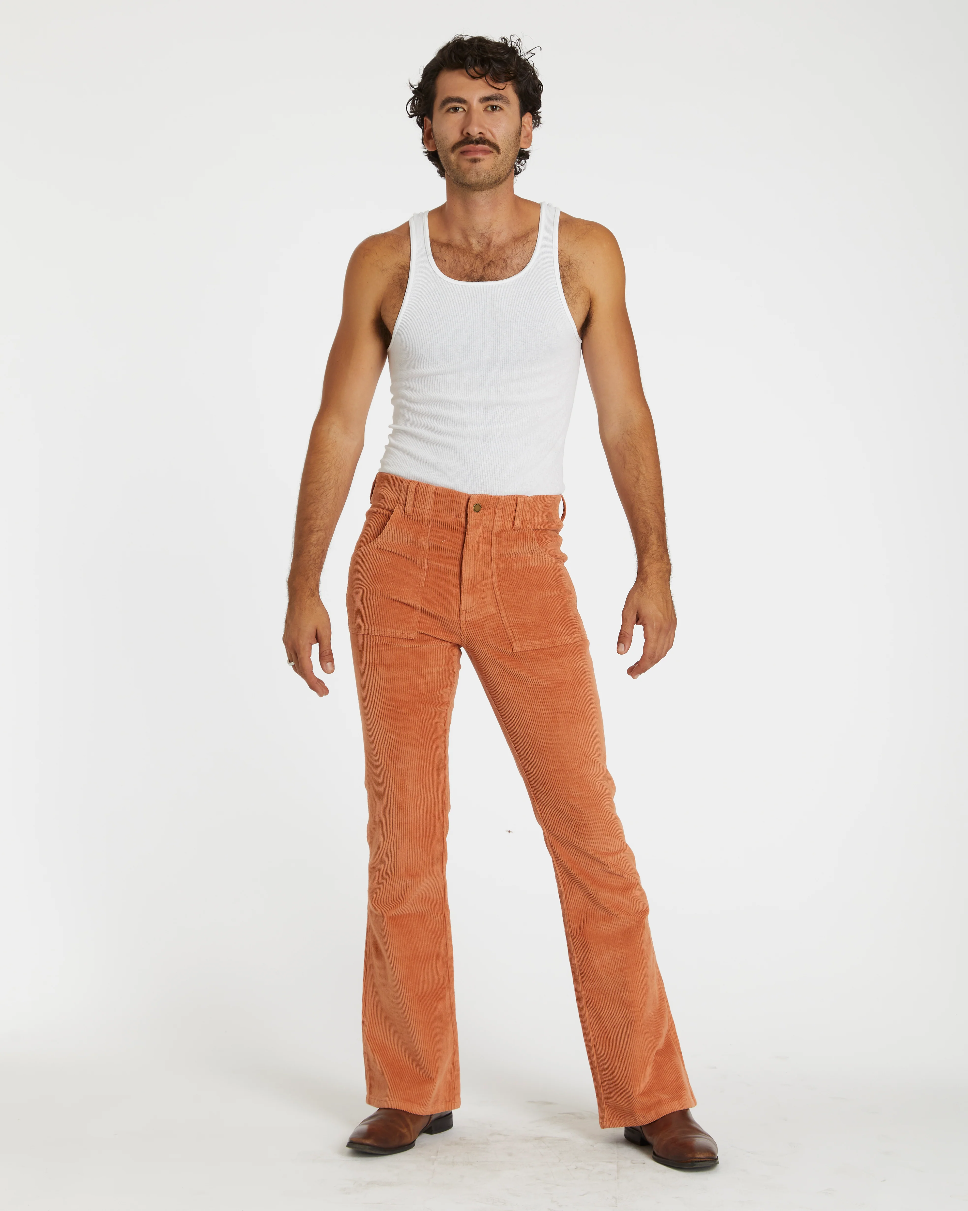 Men's Bell Bottom (Rust) - Image 4