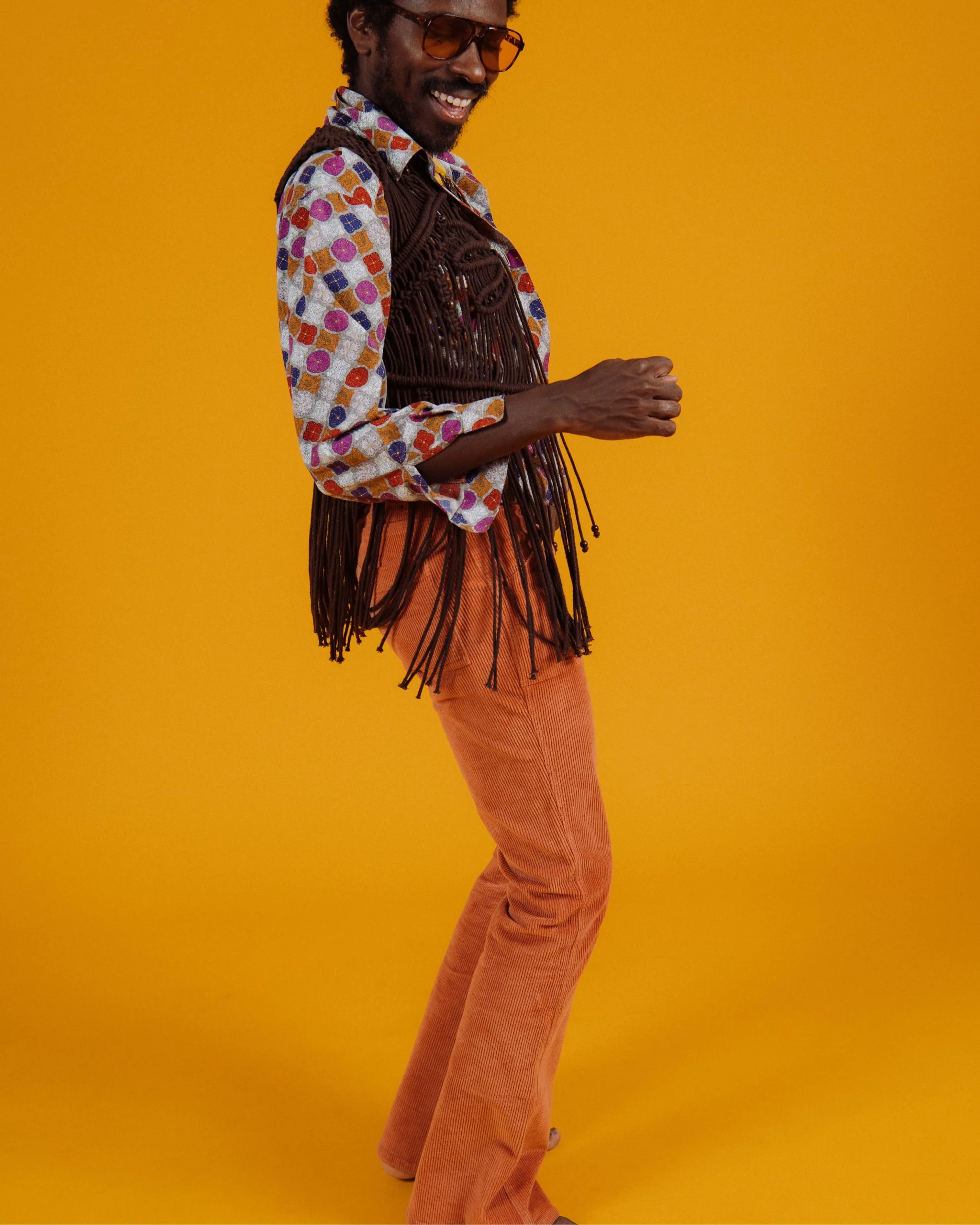 Men's Bell Bottom (Rust) - Image 7