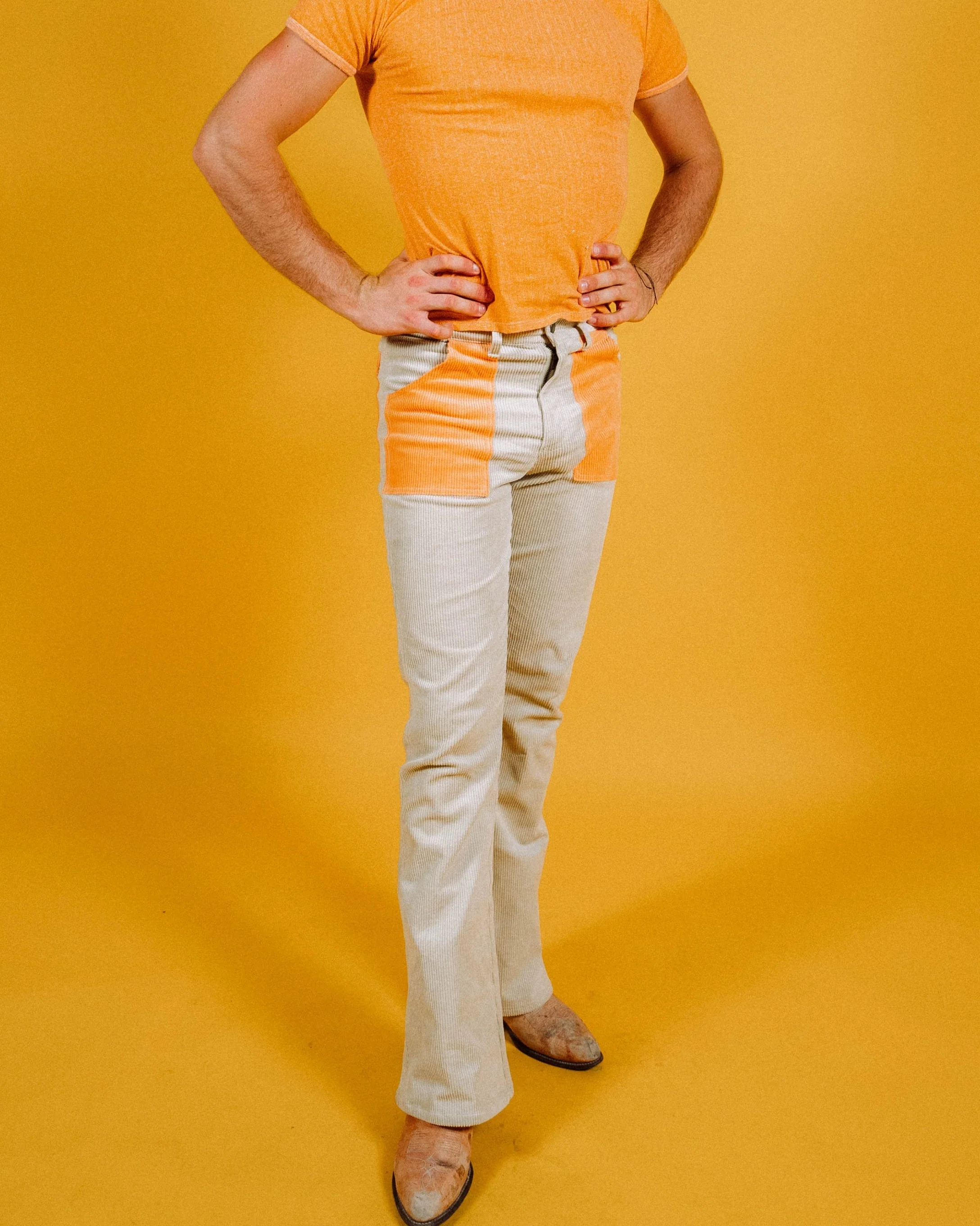 Men's Bell Bottom (Sand/Orange Poppy) - Image 5