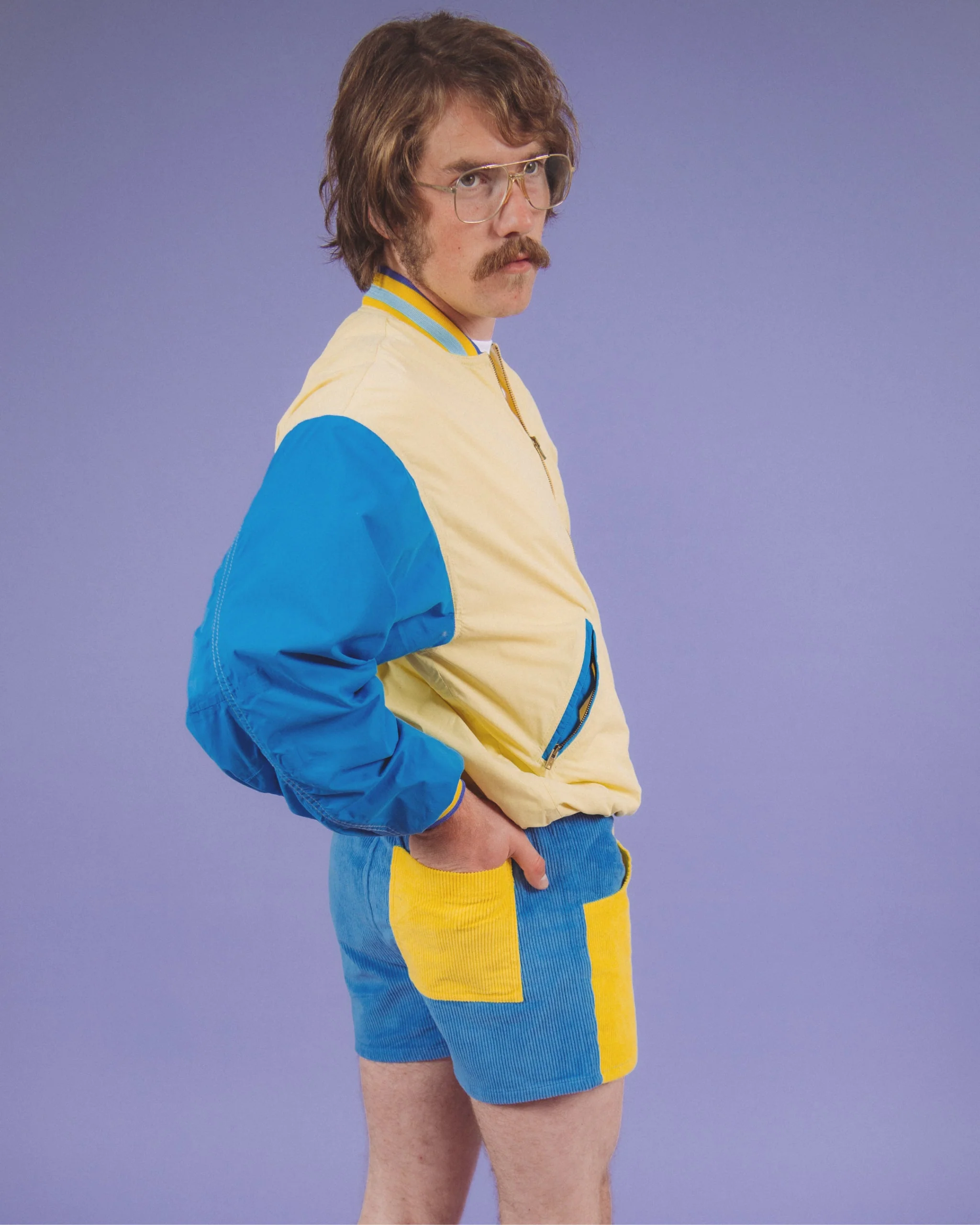 Men's Short (Blue/Gold) - Image 7
