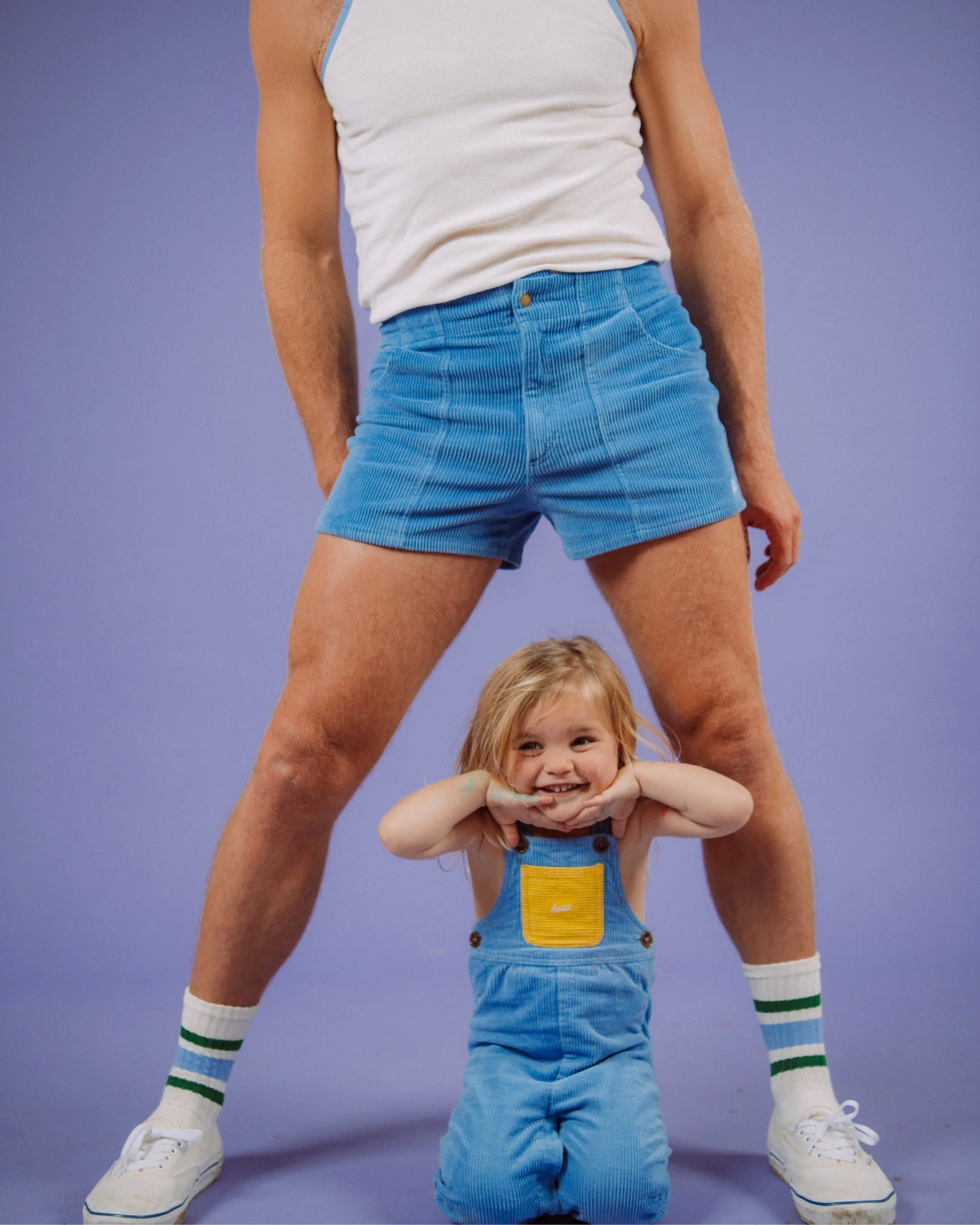 Men's Short (Blue Poppy) - Image 8