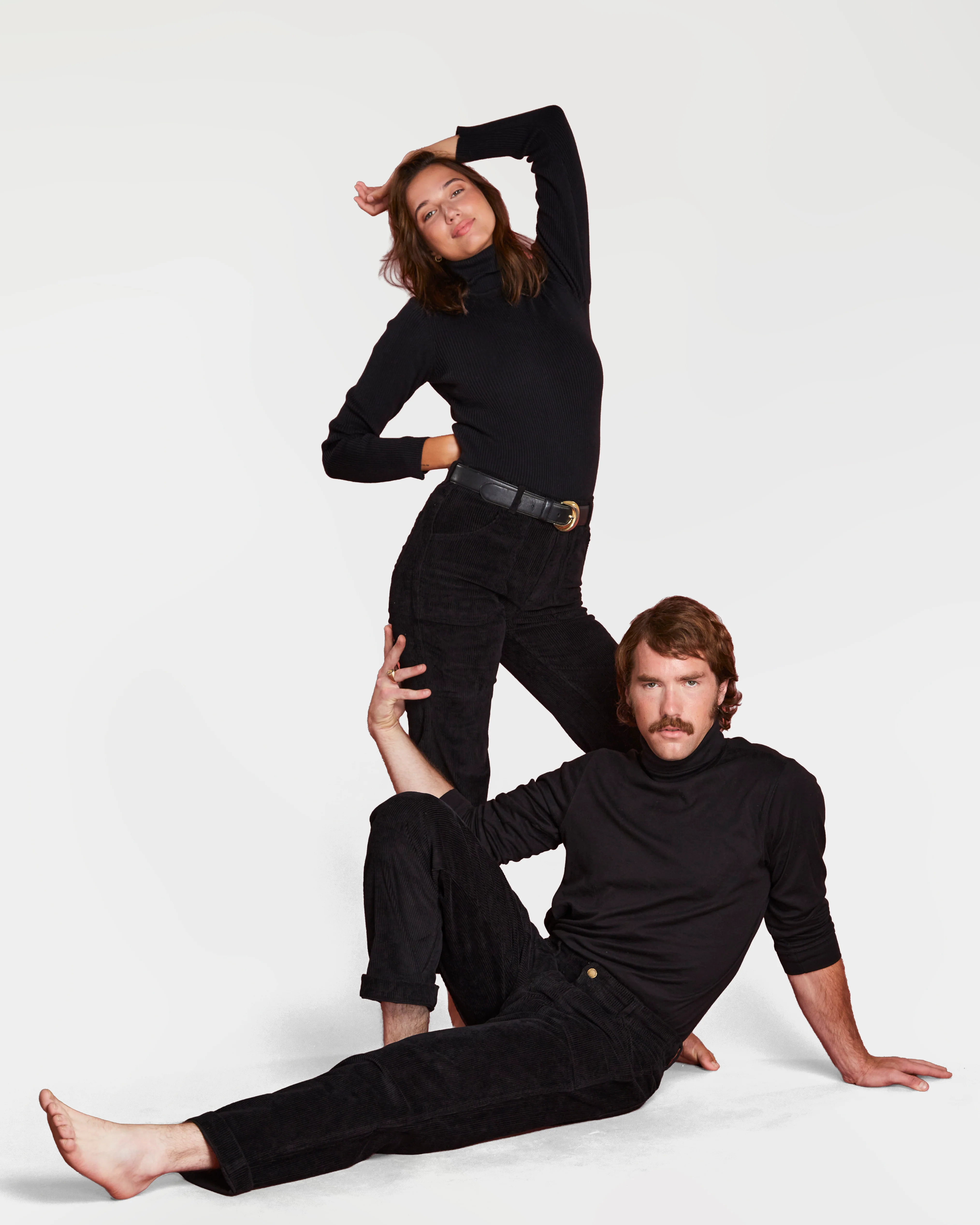 Men's Stovepipe Pant (Black) - Image 12