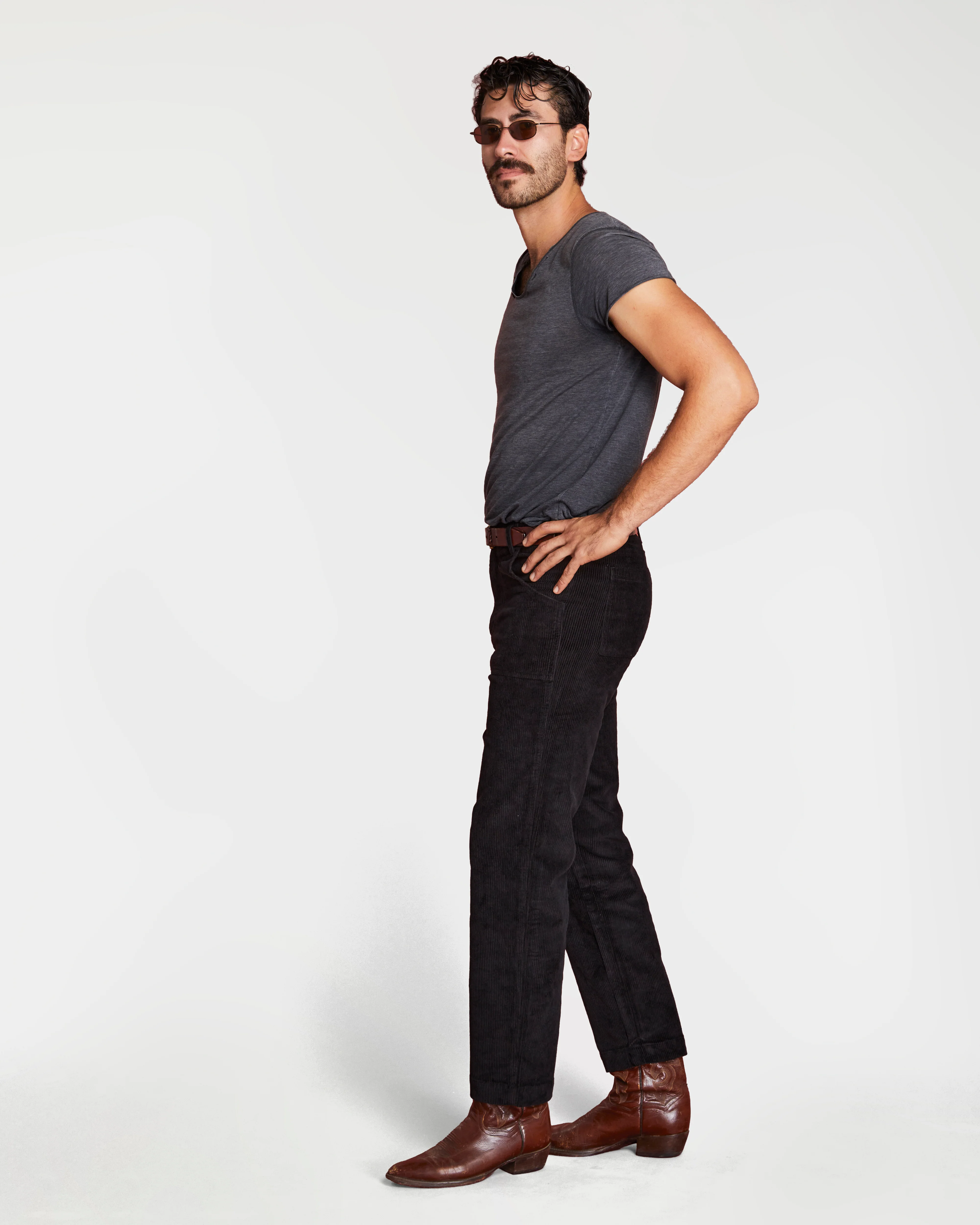 Men's Stovepipe Pant (Black) - Image 16