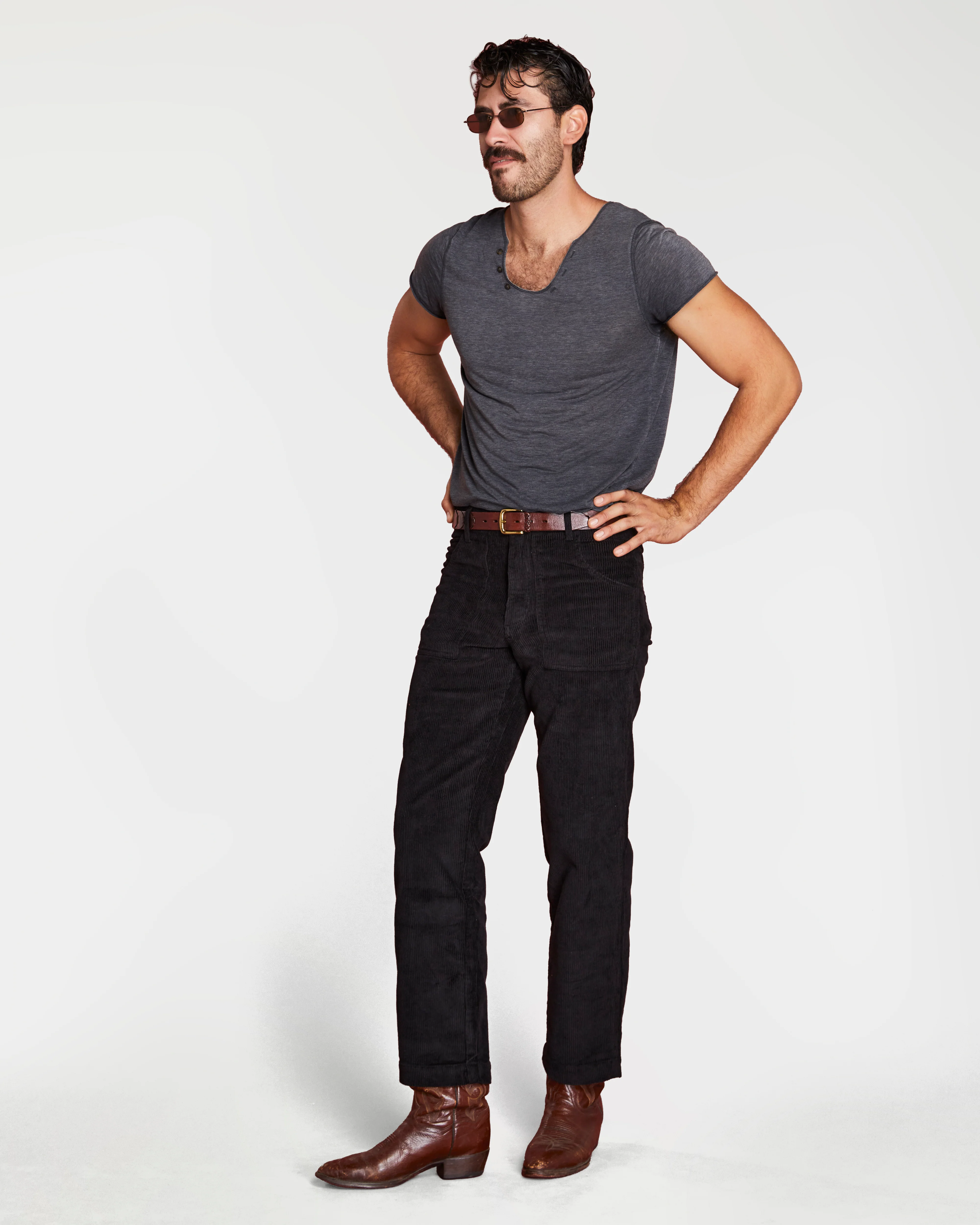 Men's Stovepipe Pant (Black) - Image 17