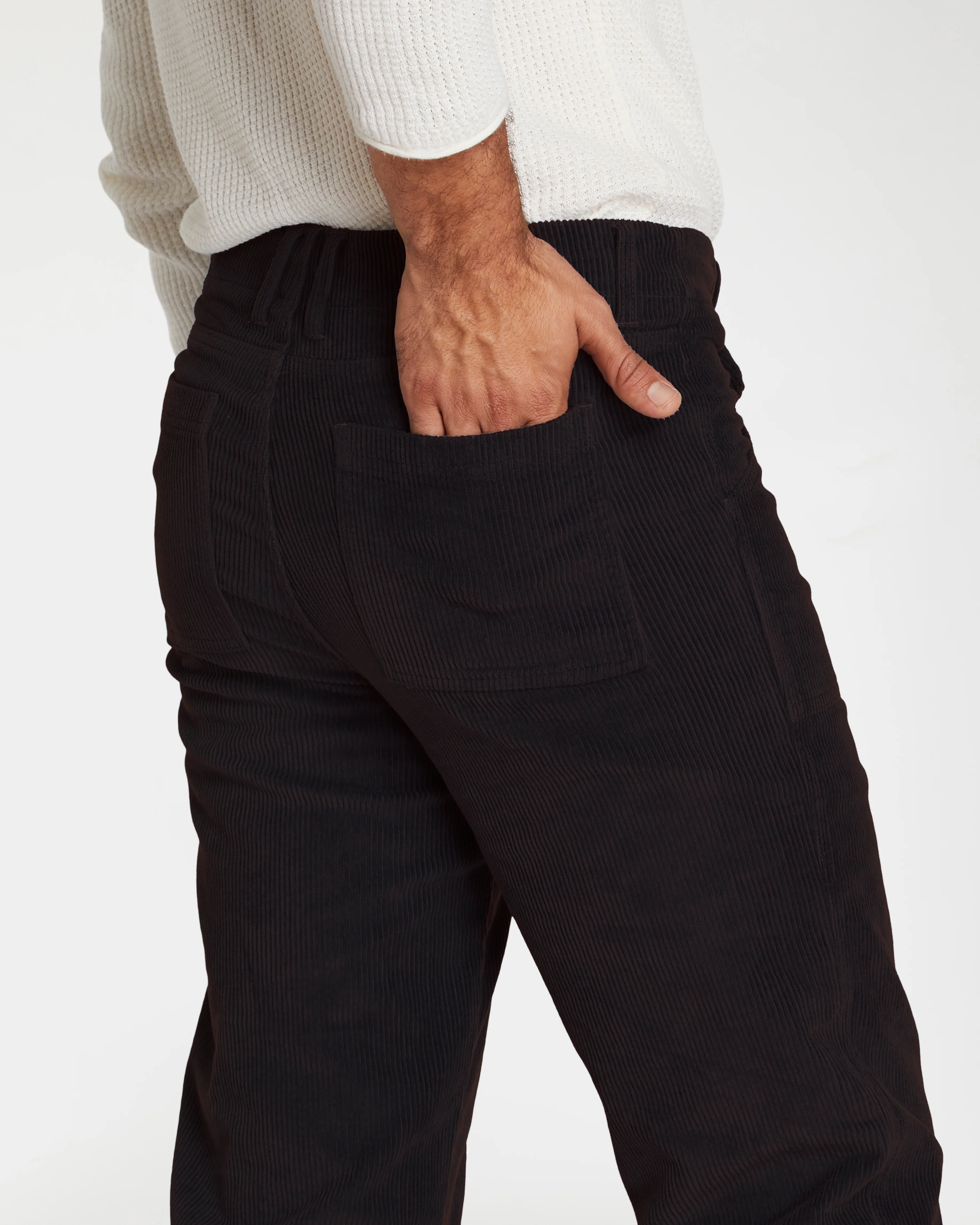 Men's Stovepipe Pant (Black) - Image 4