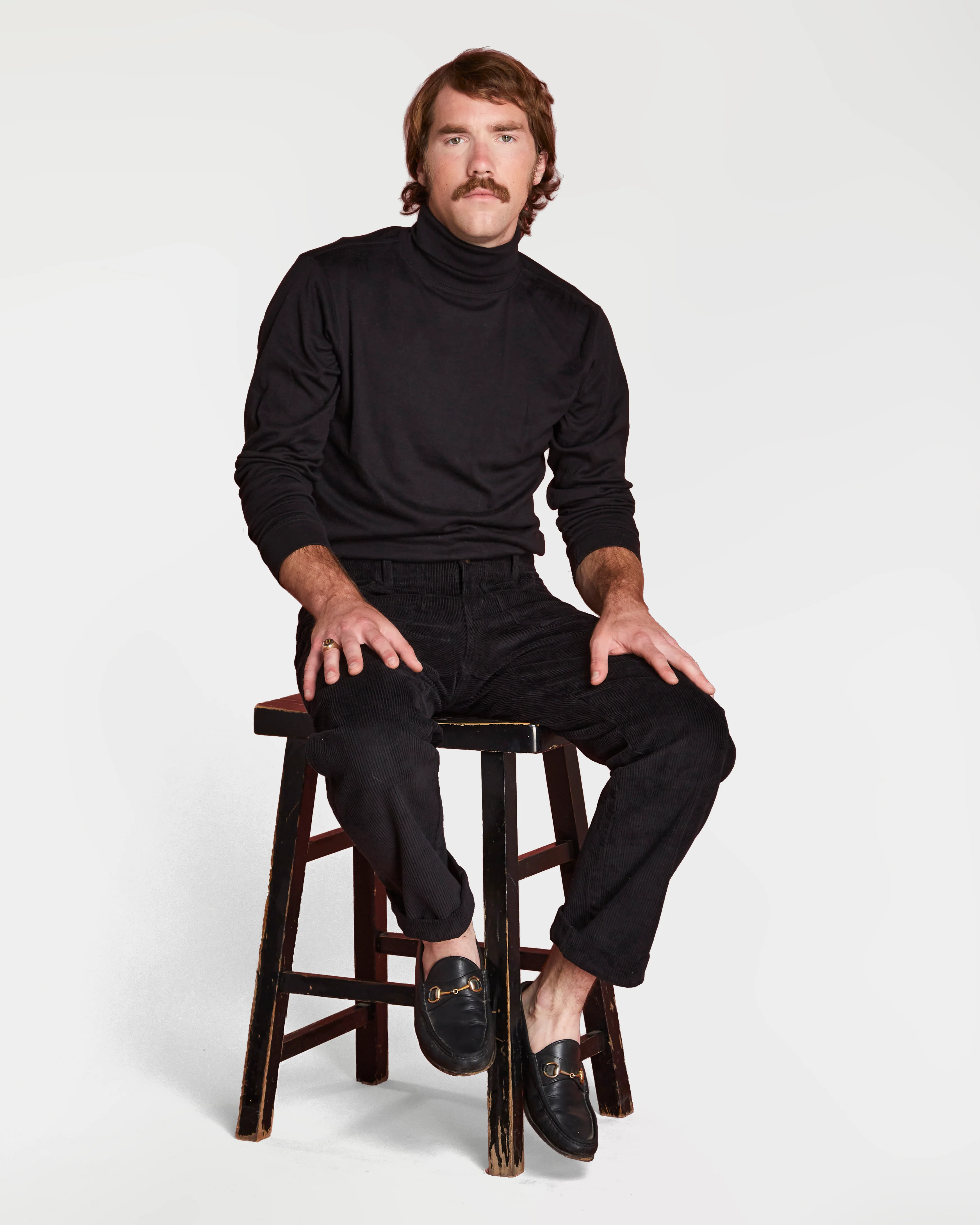Men's Stovepipe Pant (Black) - Image 9