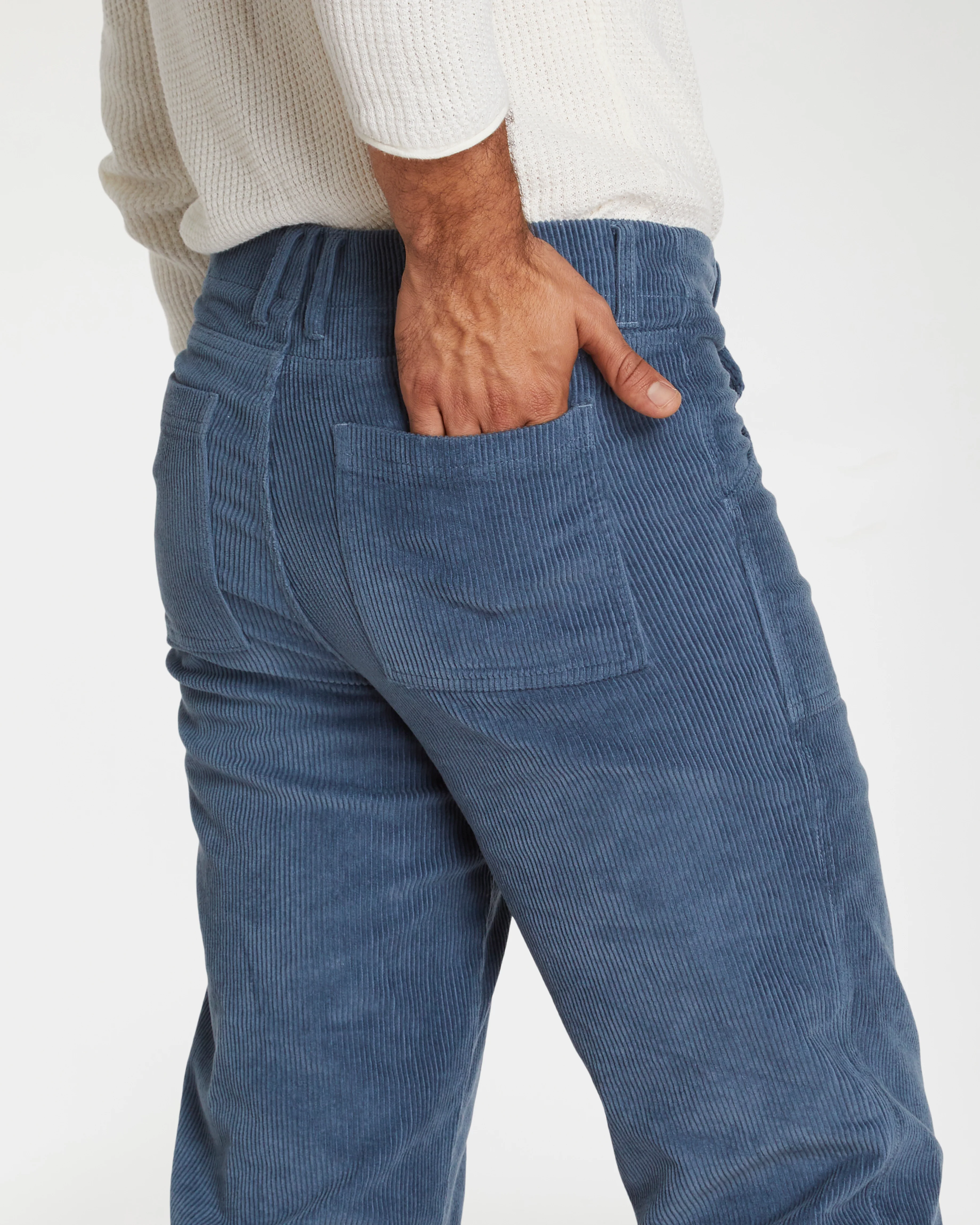 Men's Stovepipe Pant (Navy) - Image 4