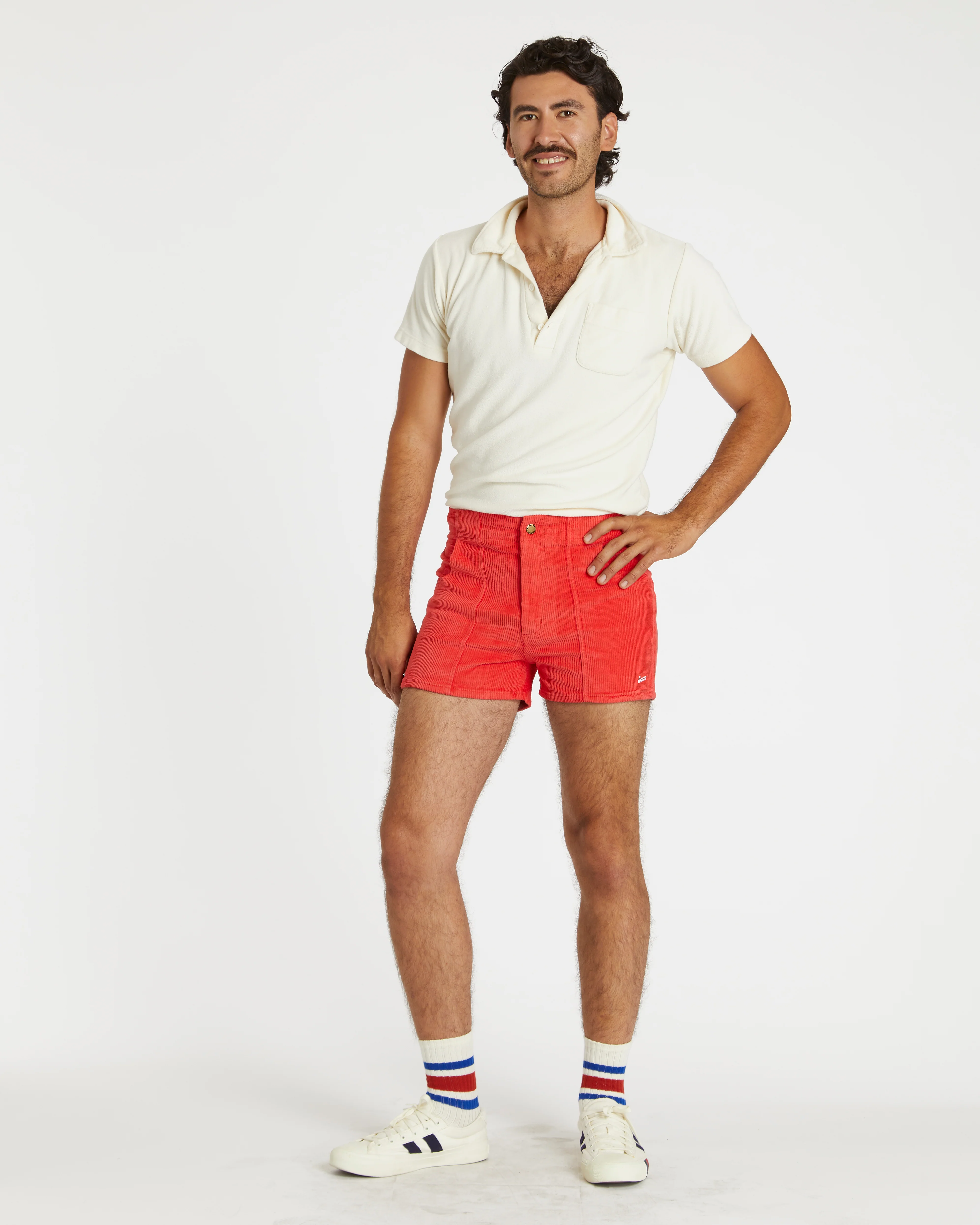 Men's Terry Polo (Cream) - Image 12