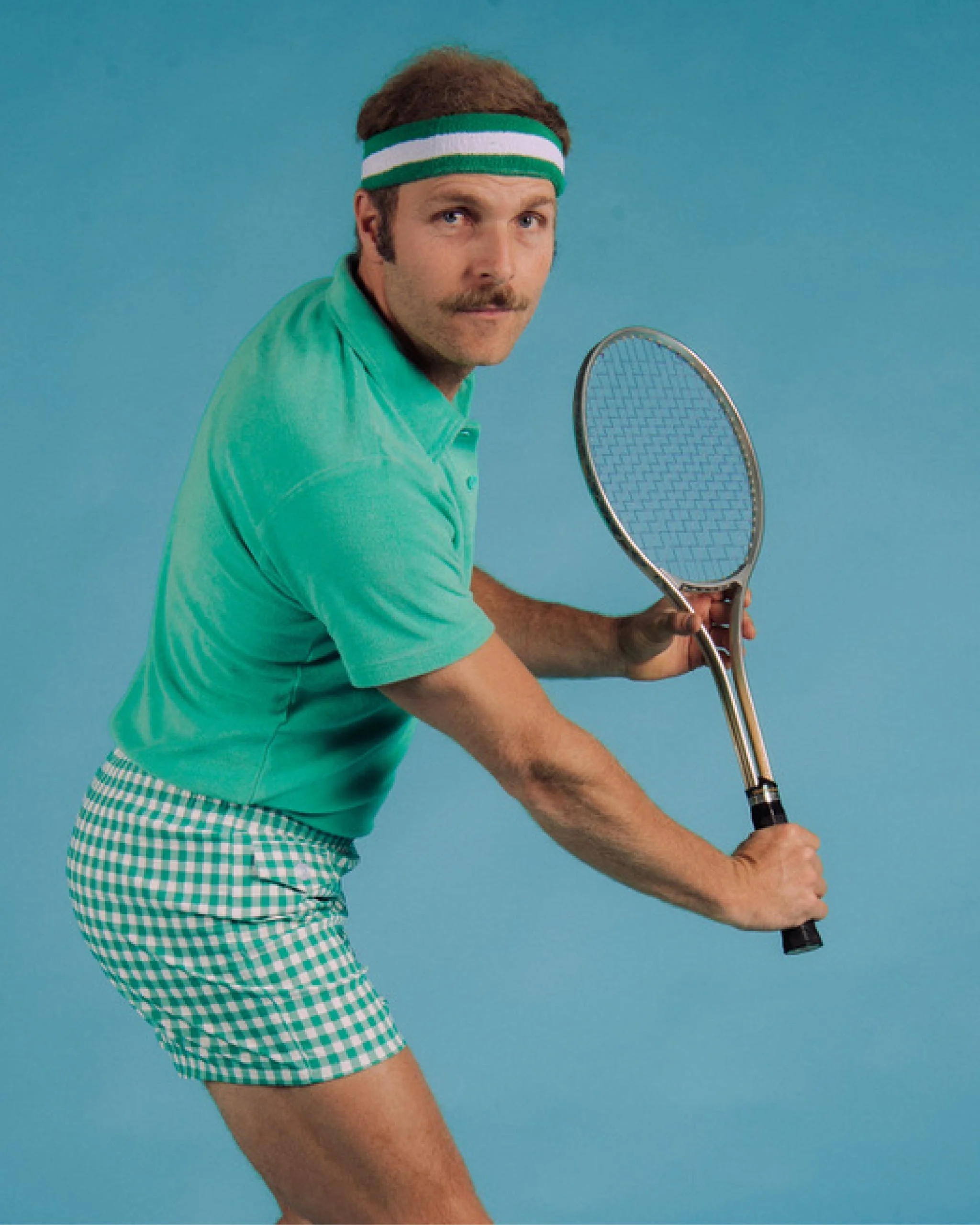 Men's Terry Polo (Mint) - Image 8