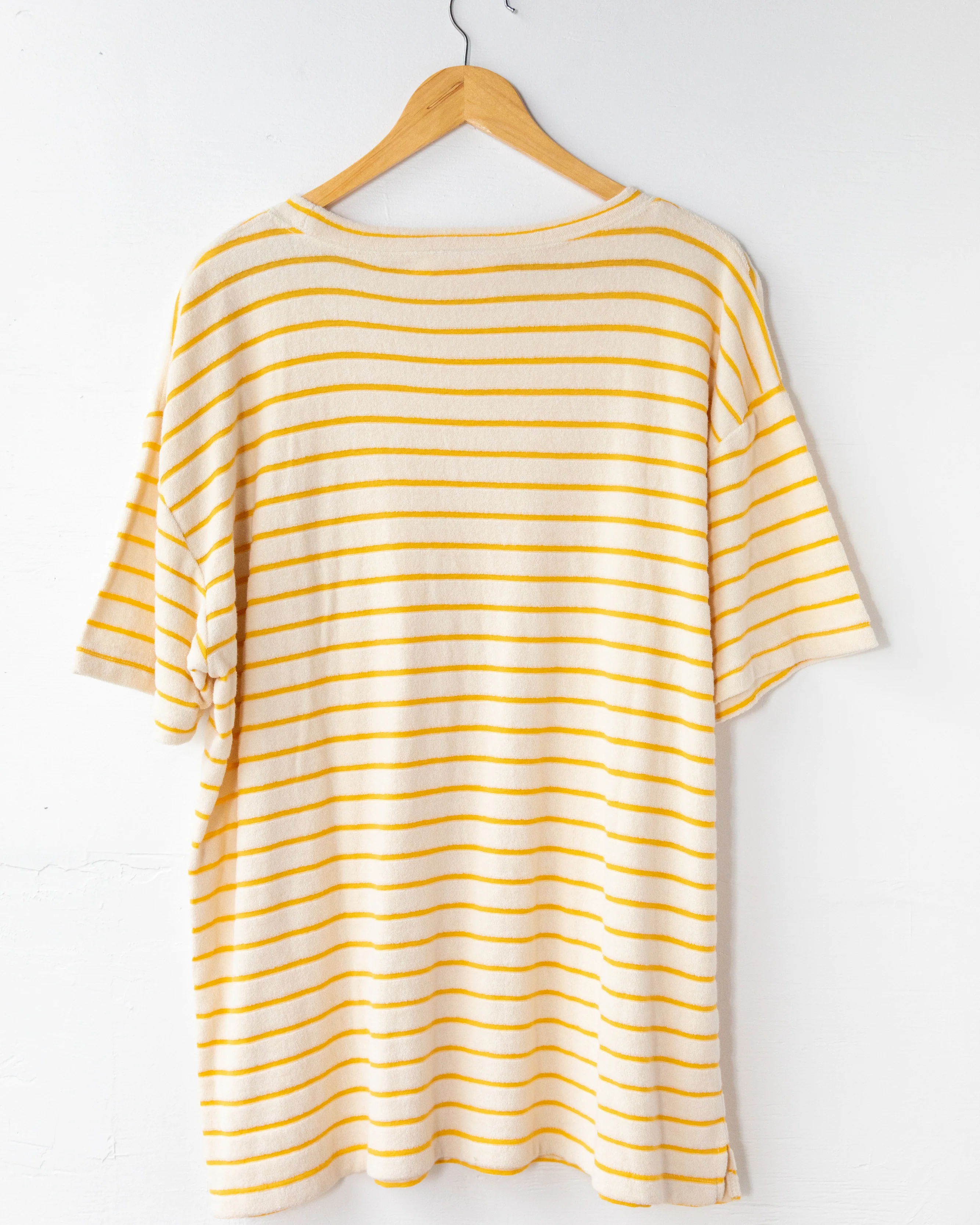 Men's Terry Tee (Cream/Gold) - Image 2