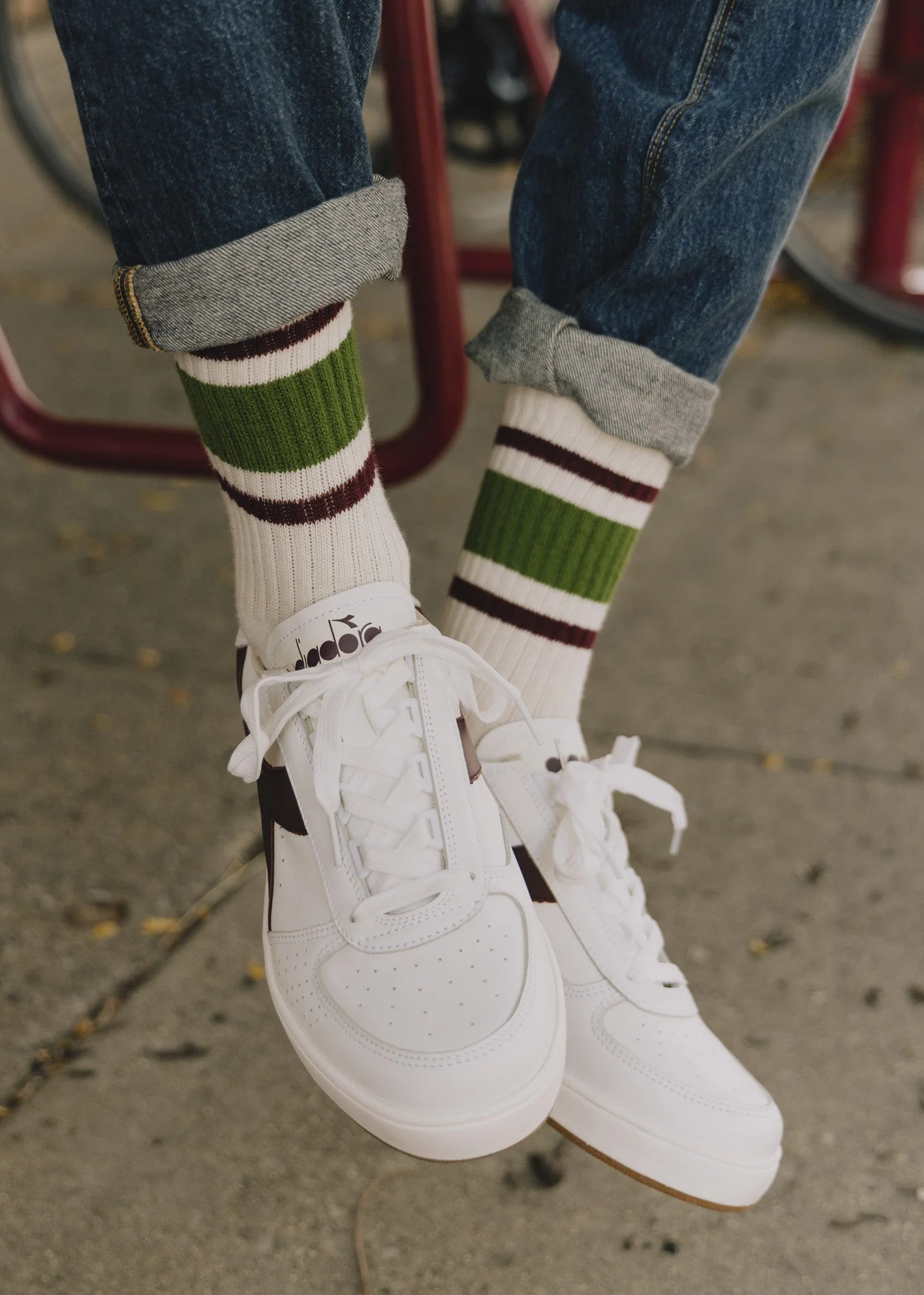 Retro Stripe Tube Socks - Image 13