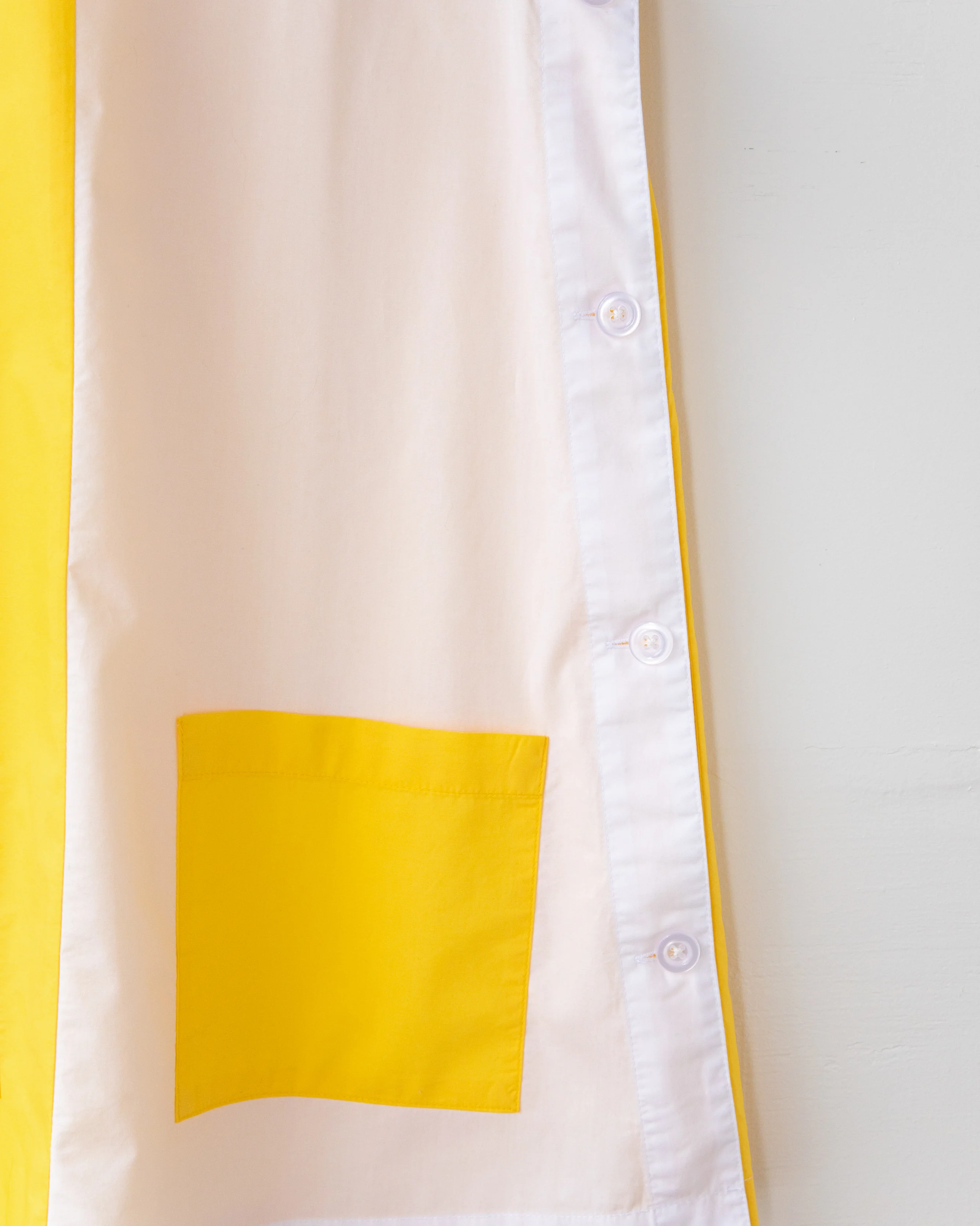Two-Tone Smock (Yellow/White) - Image 7