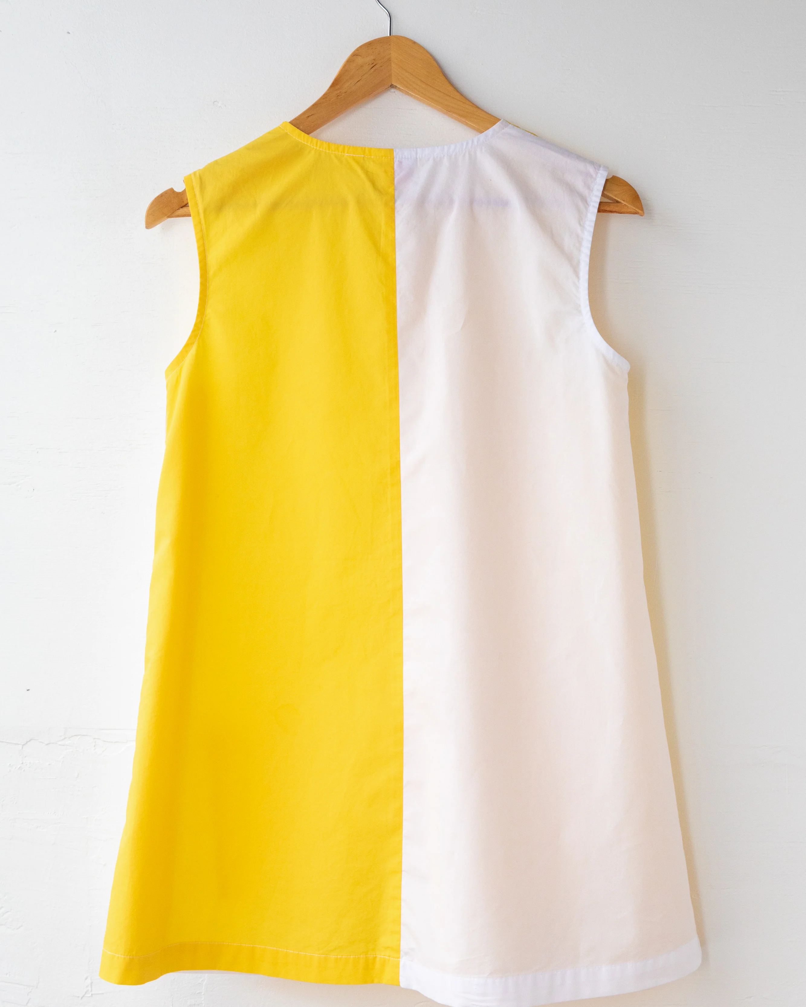 Two-Tone Smock (Yellow/White) - Image 8