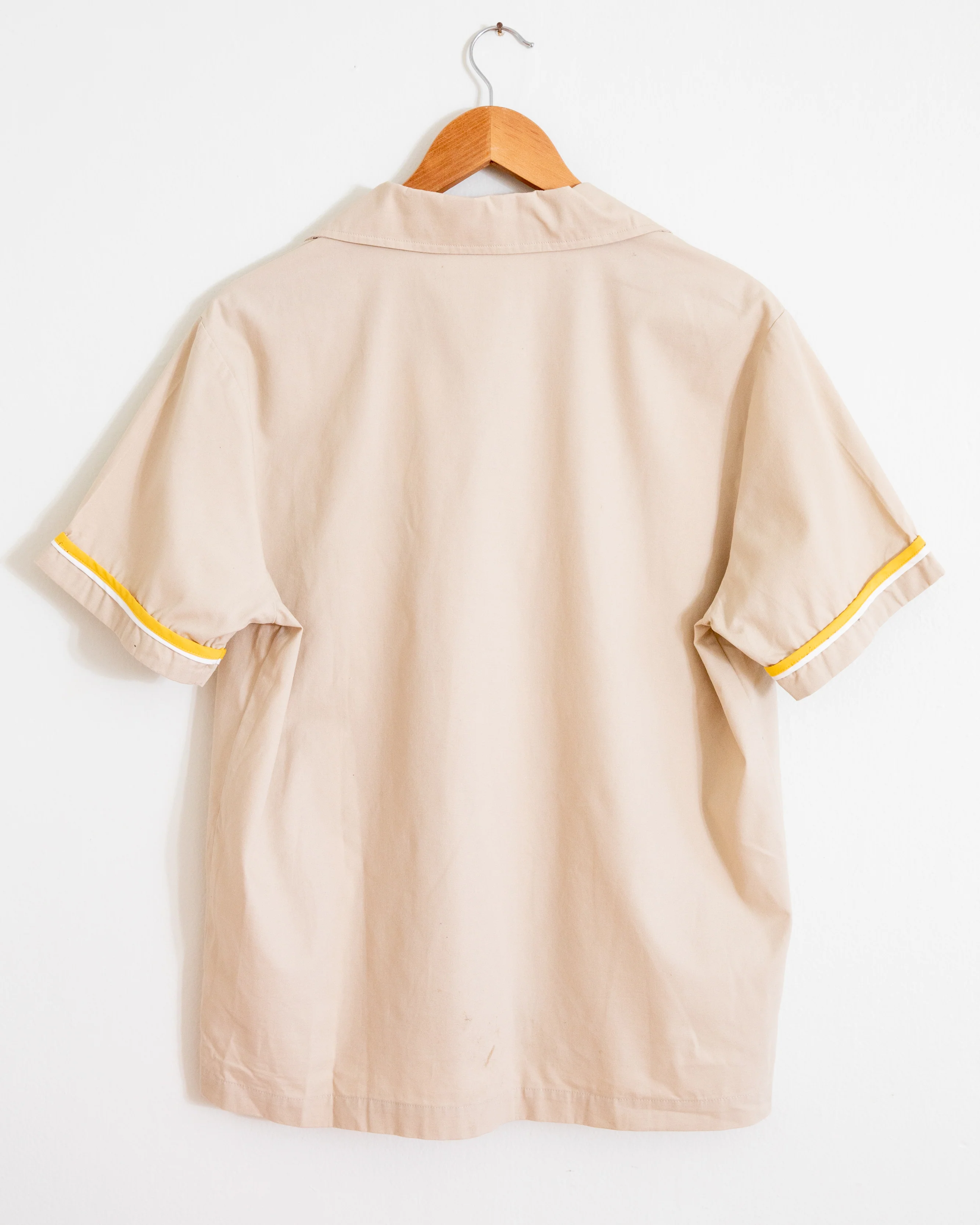 Summer Cabana Shirt (Sand/Gold/White) - Image 5