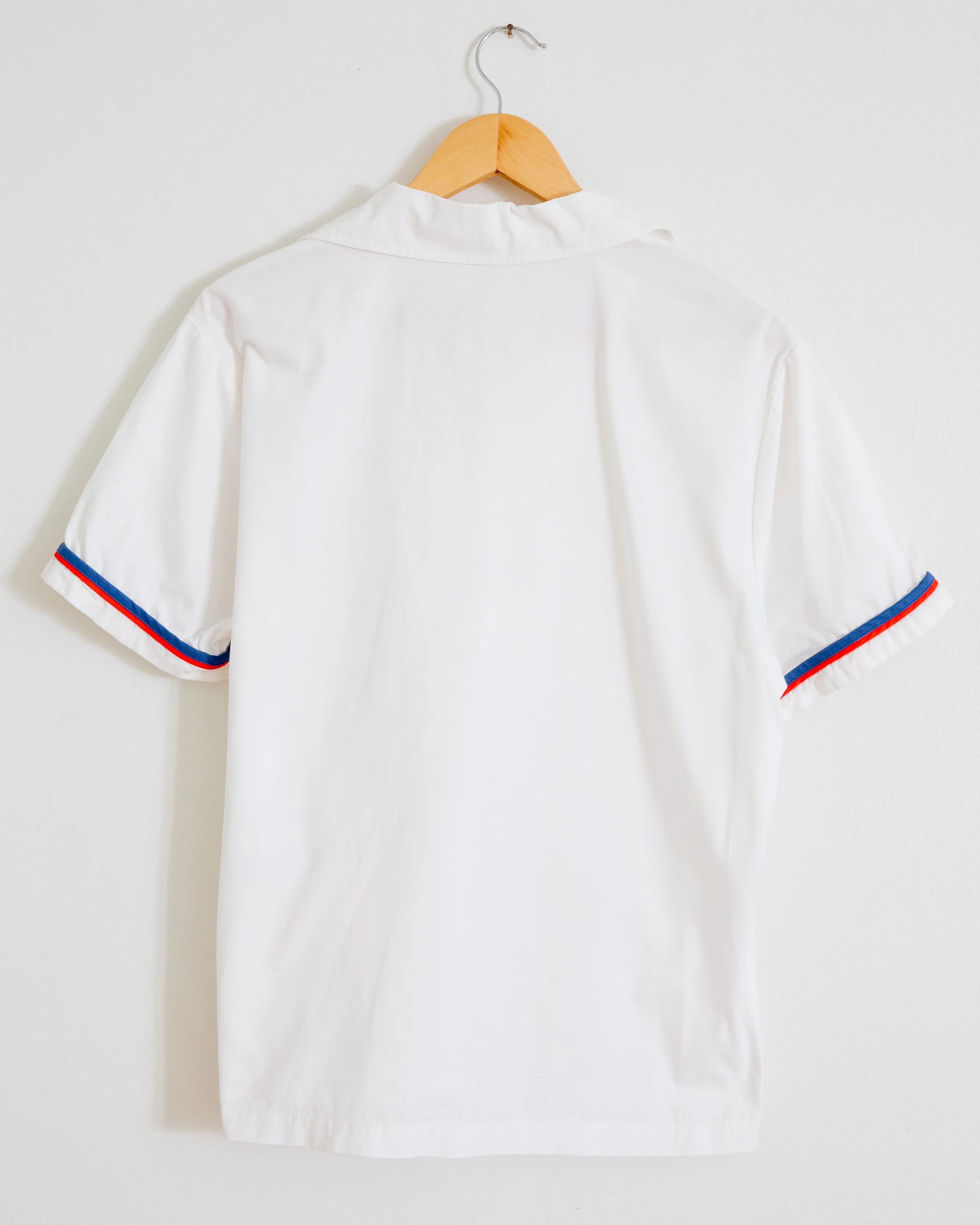Summer Cabana Shirt (White/Navy/Red) - Image 7