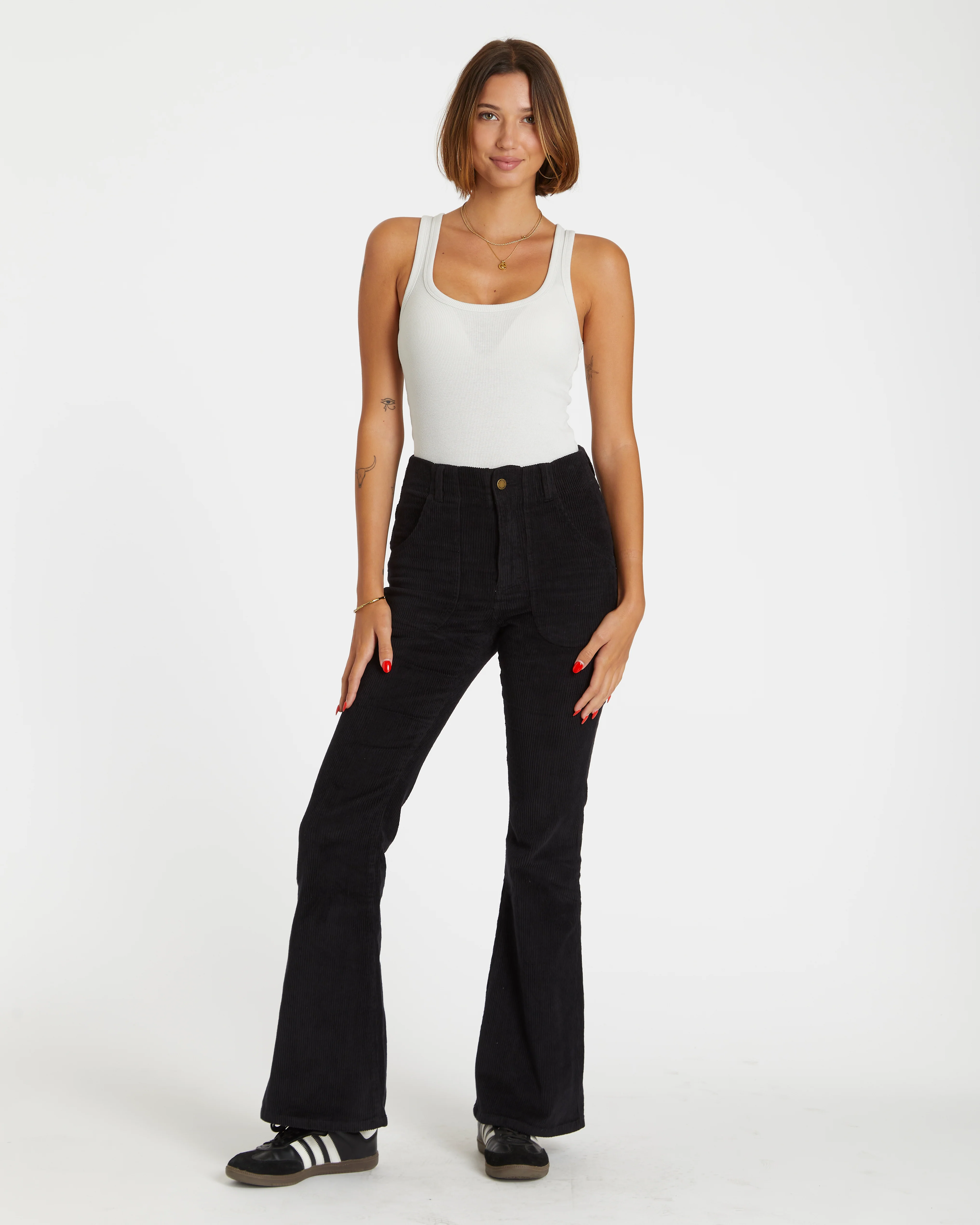 Women's Bell Bottom (Black) - Image 2