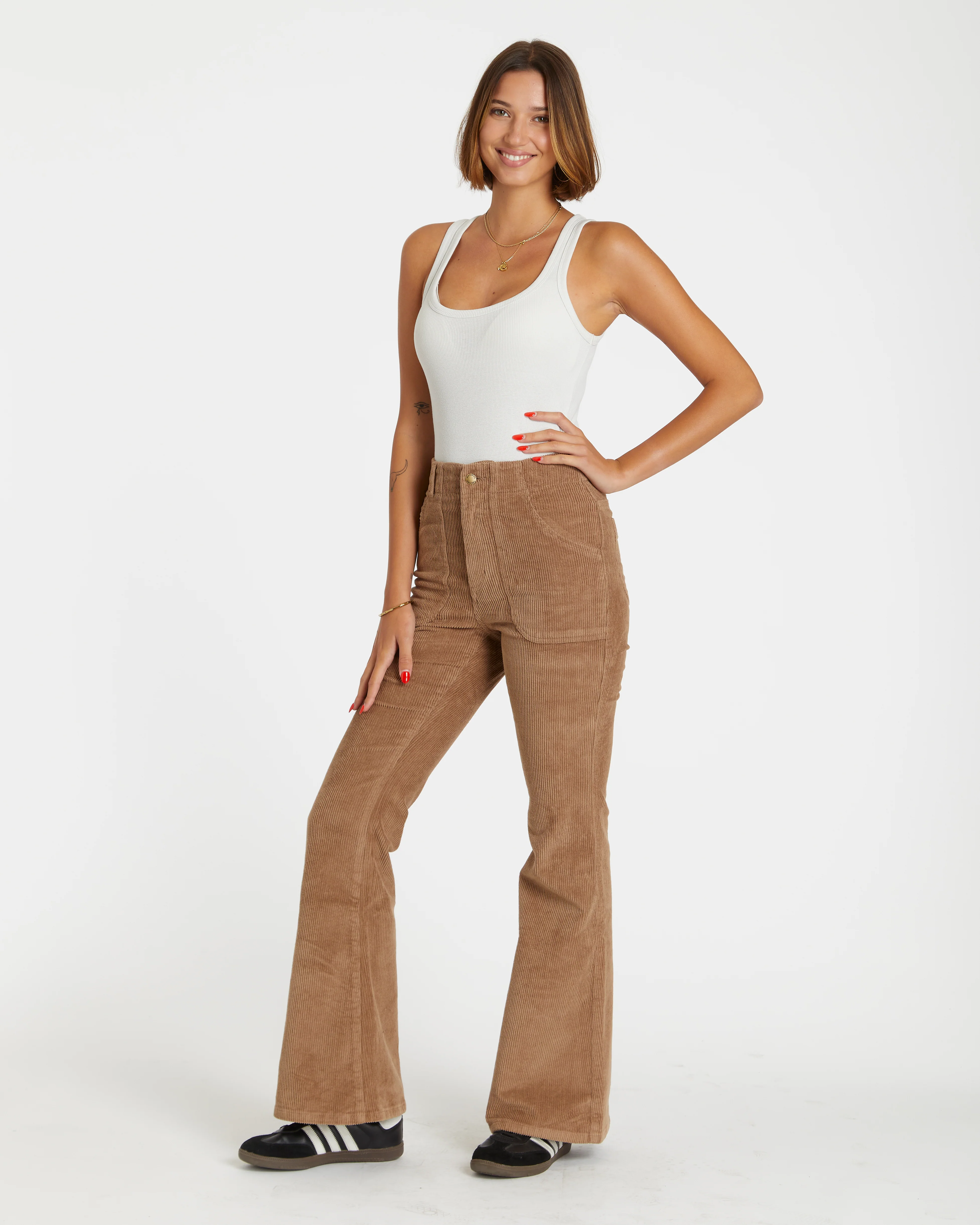Women's Bell Bottom (Brown) - Image 3