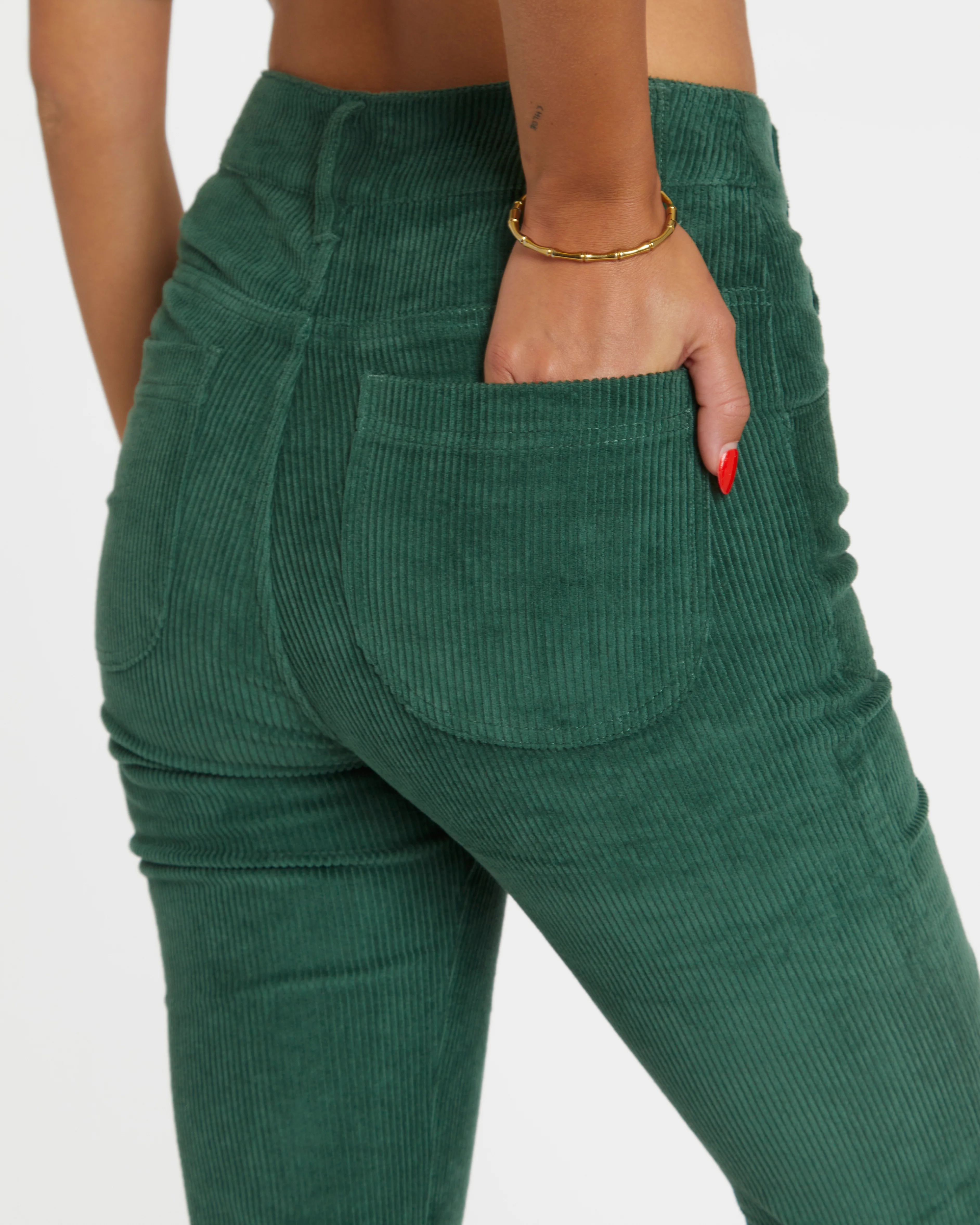 Women's Bell Bottom (Forest Green) - Image 4