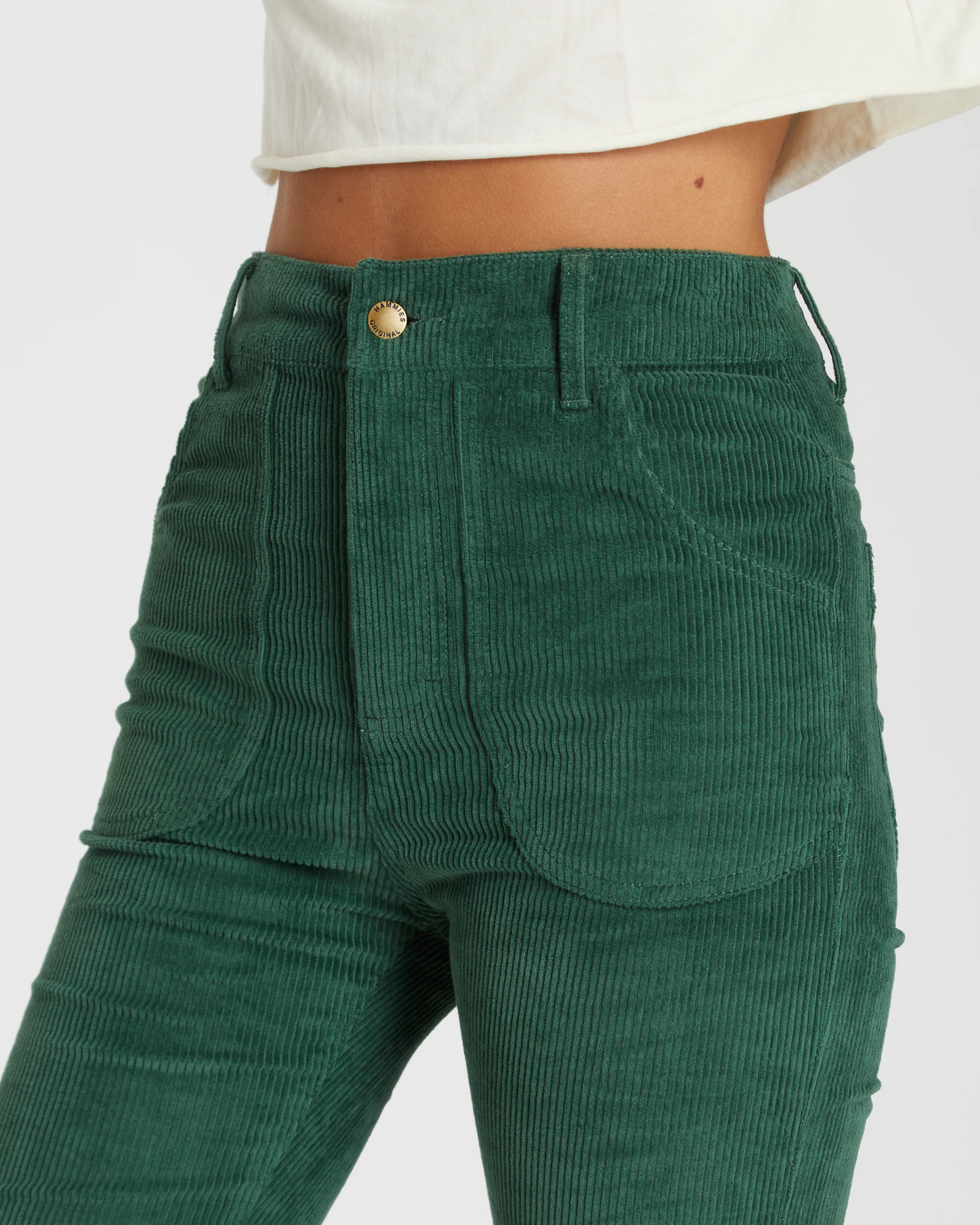 Women's Bell Bottom (Forest Green) - Image 5