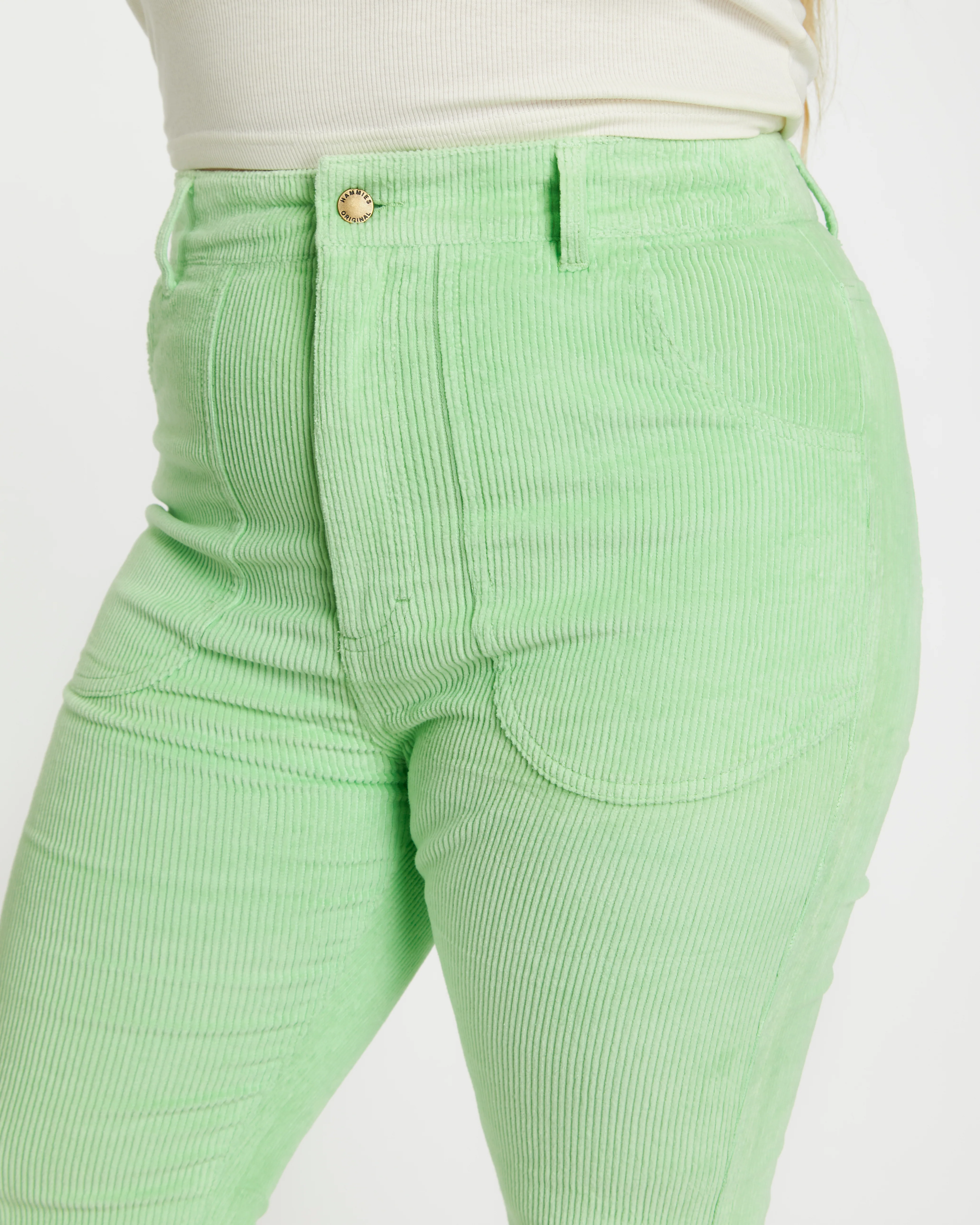 Women's Bell Bottom (Honeydew) - Image 6